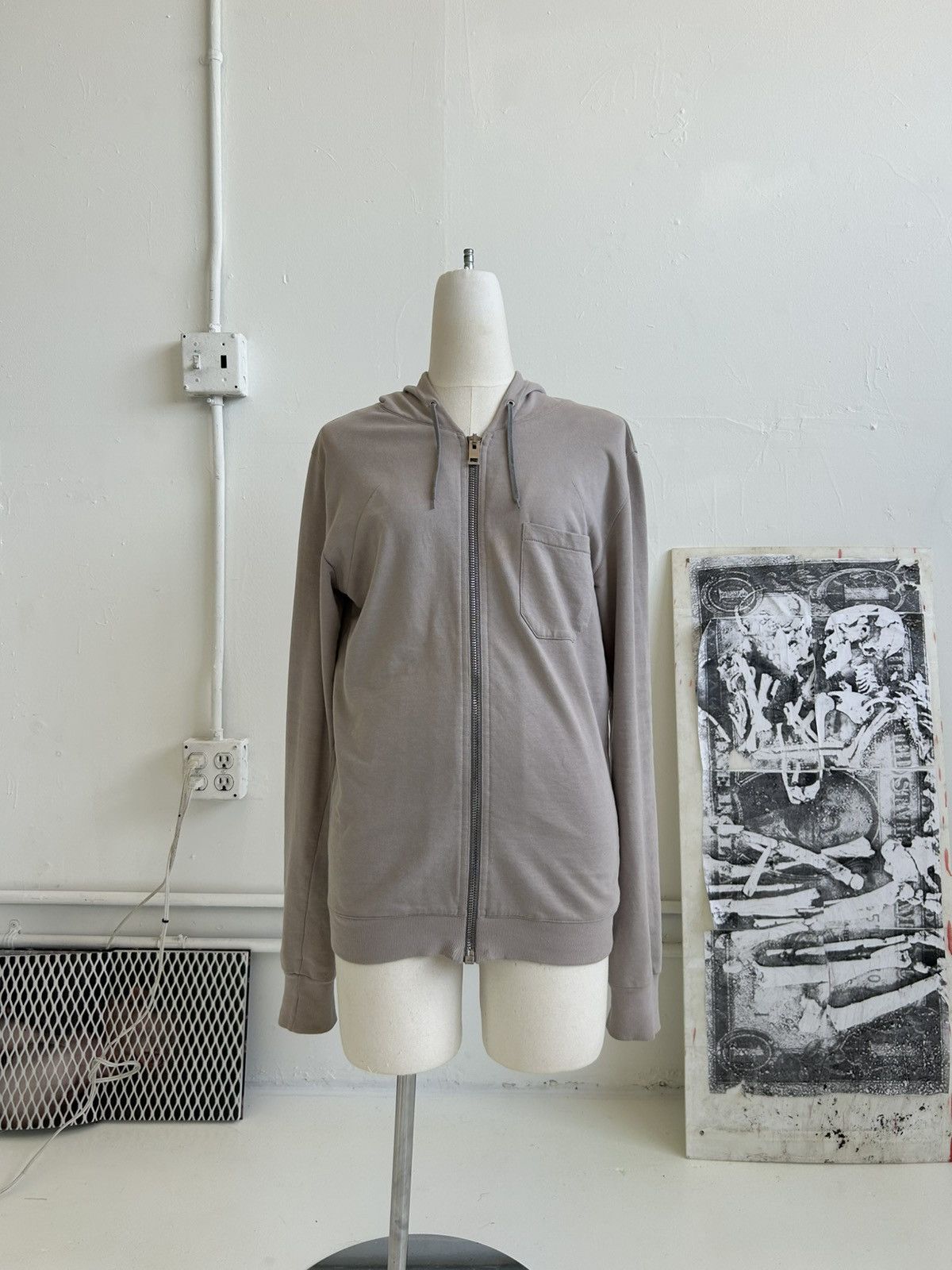 Dior Rare Dior Homme SS05 “untitled” Hoodie by Hedi Slimane Size US M / EU 48-50 / 2 - 9 Thumbnail