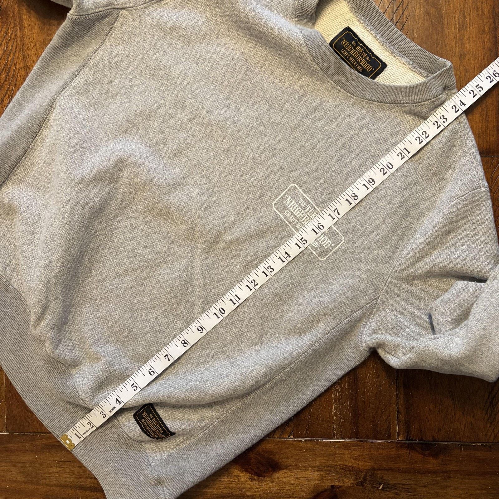 Neighborhood Neighborhood Sweatshirt M Graphic Mess With The Best Japan Size US M / EU 48-50 / 2 - 12 Thumbnail
