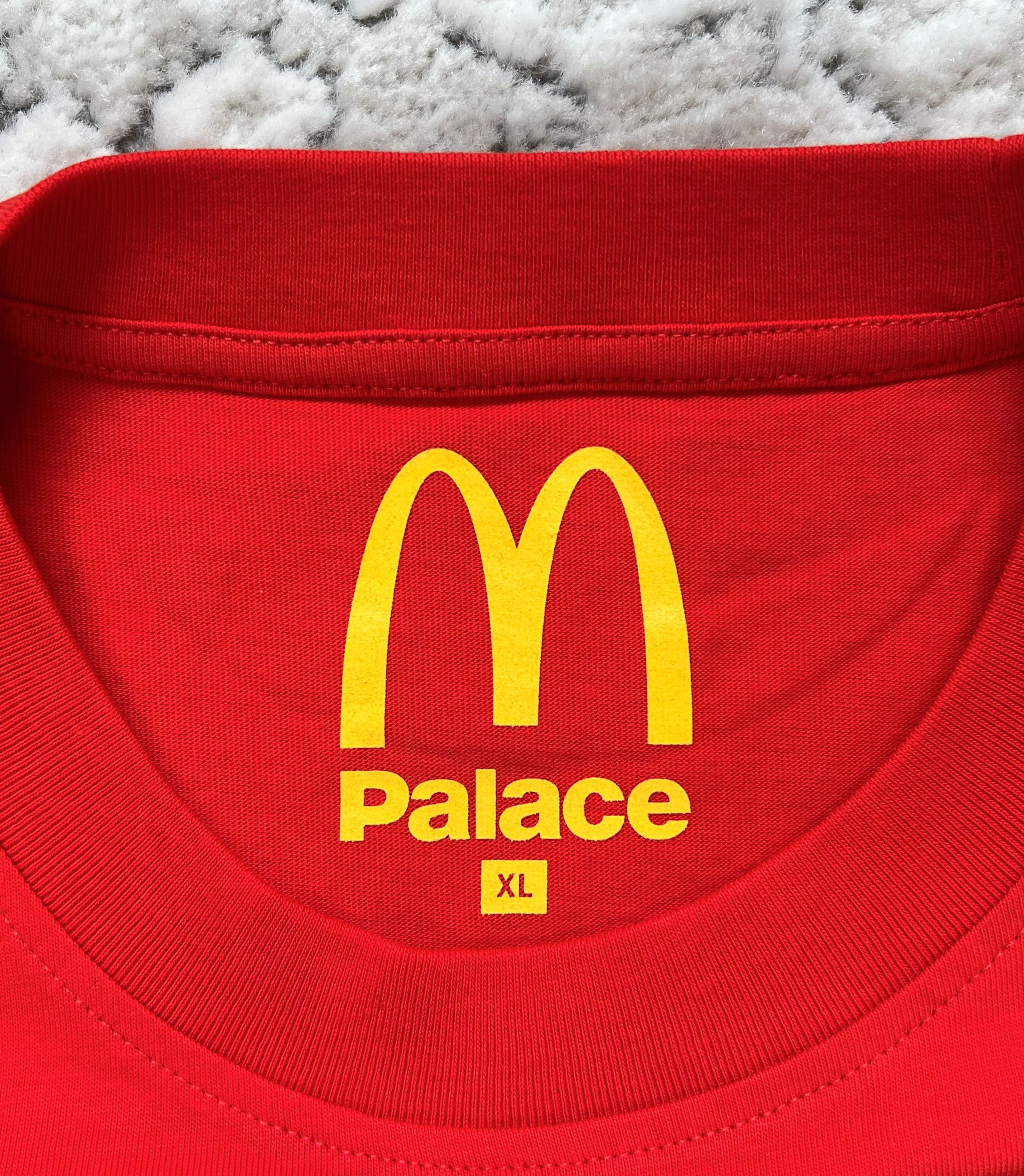 Palace Palace x McDonald's Logo T-Shirt Red (2023) XL Size US XL / EU 56 / 4 - 6 Thumbnail