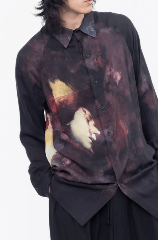 Yohji Yamamoto BNWT SS24 YOHJI YAMAMOTO POUR HOMME MARTYRDOM SHIRT 2 Size US M / EU 48-50 / 2 - 1 Thumbnail