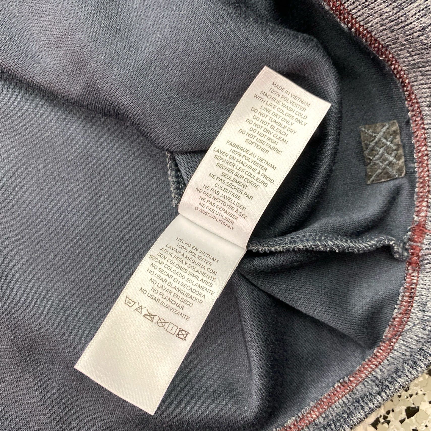 Rhone Rhone 1/4 Zip Midweight Pullover Sweater Mens Medium Grey Blue Size US M / EU 48-50 / 2 - 5 Thumbnail