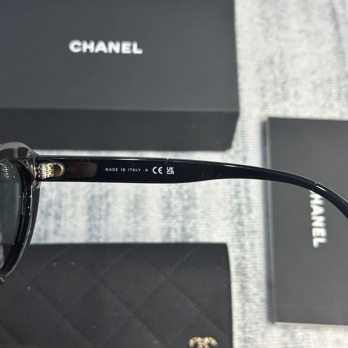 Chanel CHANEL 0CH5416 1711S4 SUNGLASSES Size ONE SIZE - 5 Thumbnail