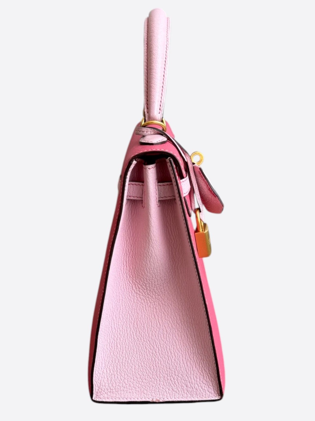 Hermes Bubble Gum & Barbie Pink Epsom & Gold Hardware Kelly 25 Size ONE SIZE - 2 Thumbnail