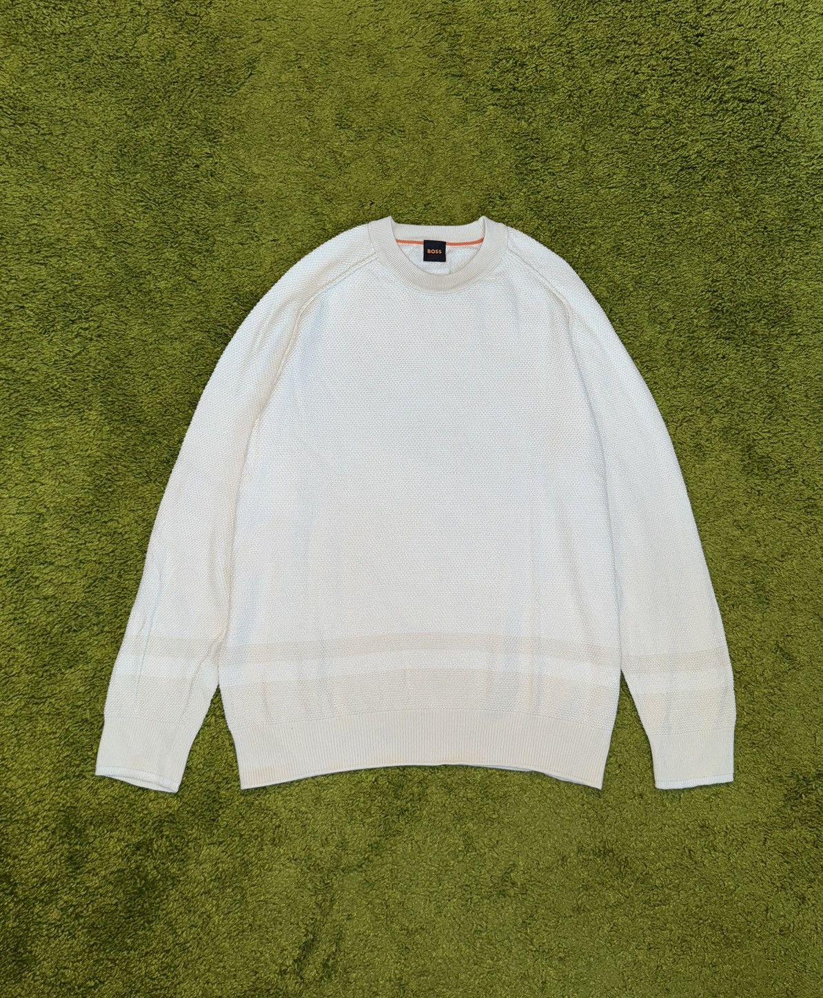 Designer × Hugo Boss Hugo Boss oldmoney style minimalist beige sweater Size US XXL / EU 58 / 5 - 1 Thumbnail