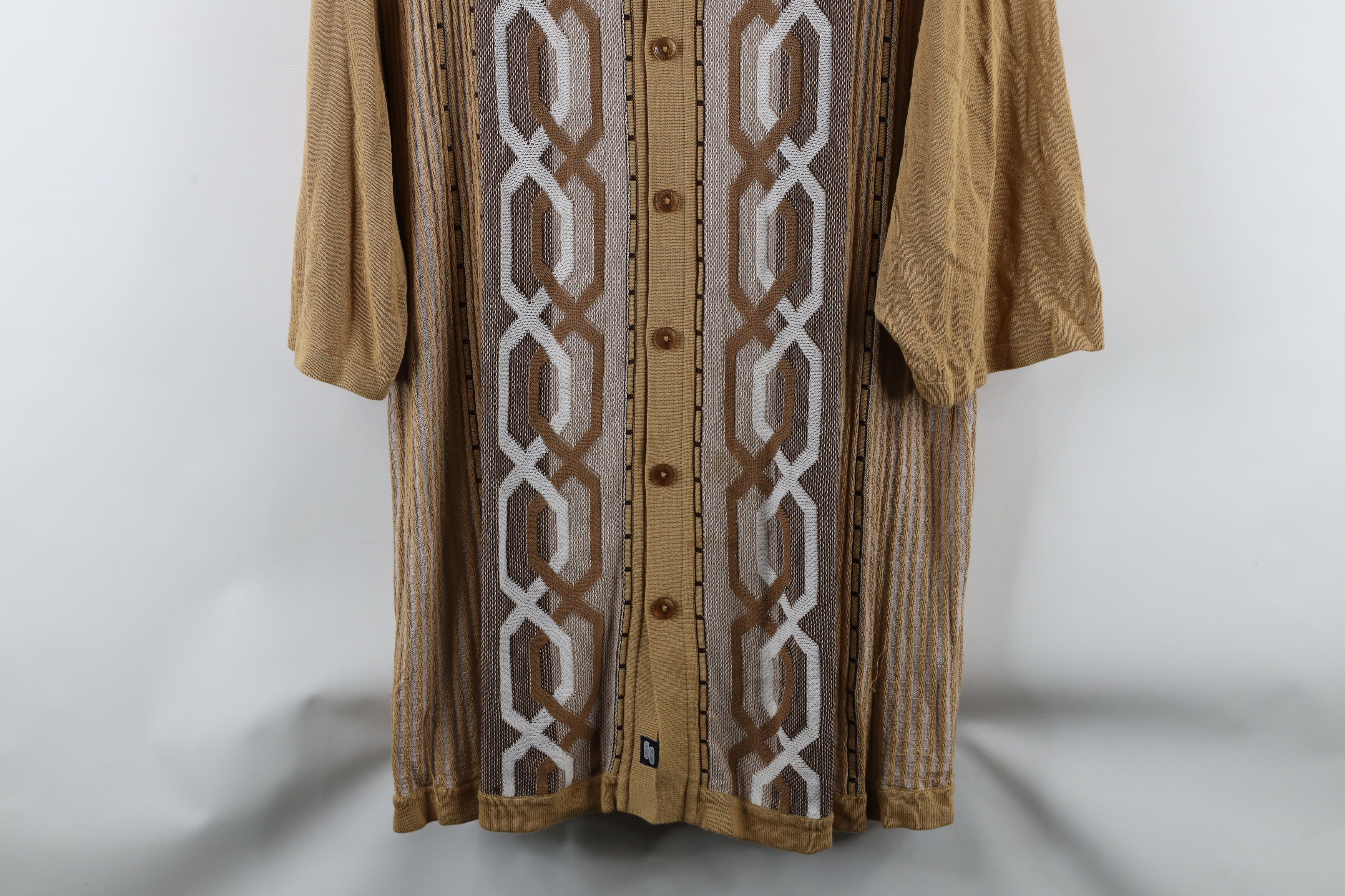 Vintage Vintage 90s Coogi Style Ed Bassmaster Collared Button Shirt Size US XXL / EU 58 / 5 - 3 Thumbnail