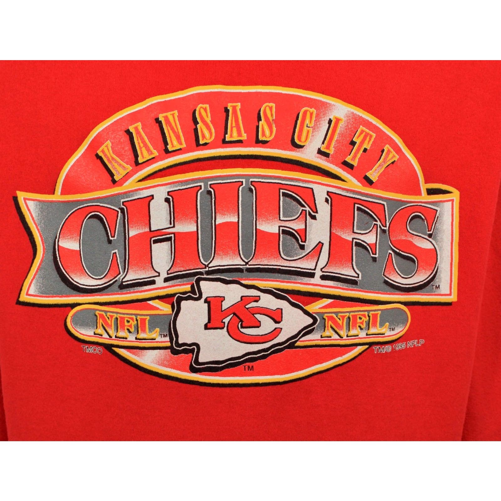 NFL Chiefs Hoodie Men’s 90s Sweatshirt Sz S NFL 1990s Kansas City Red Cotton Blend Size US S / EU 44-46 / 1 - 6 Thumbnail