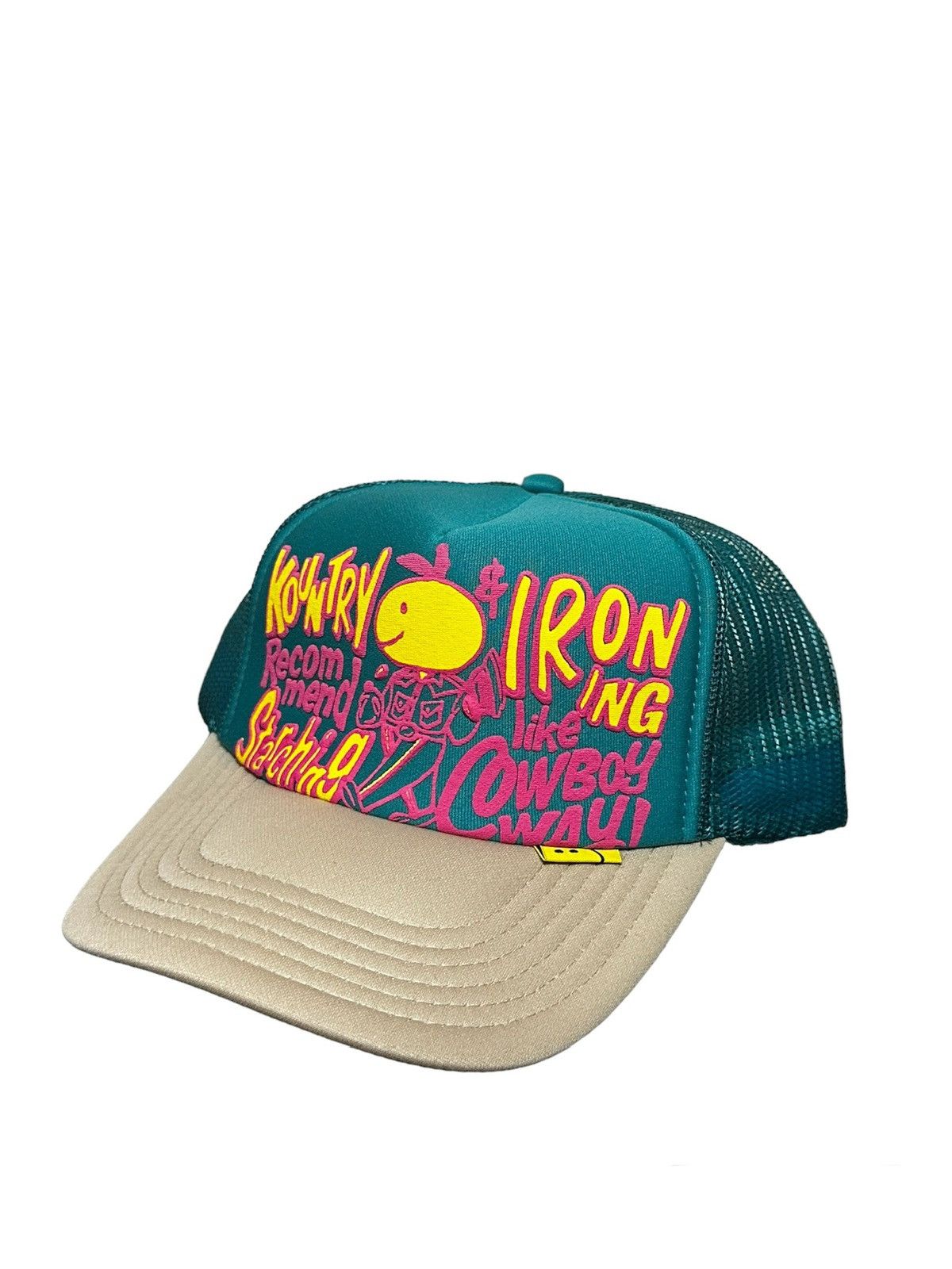 image of Kapital x Kapital Kountry Ironing Trucker Hat, Men's