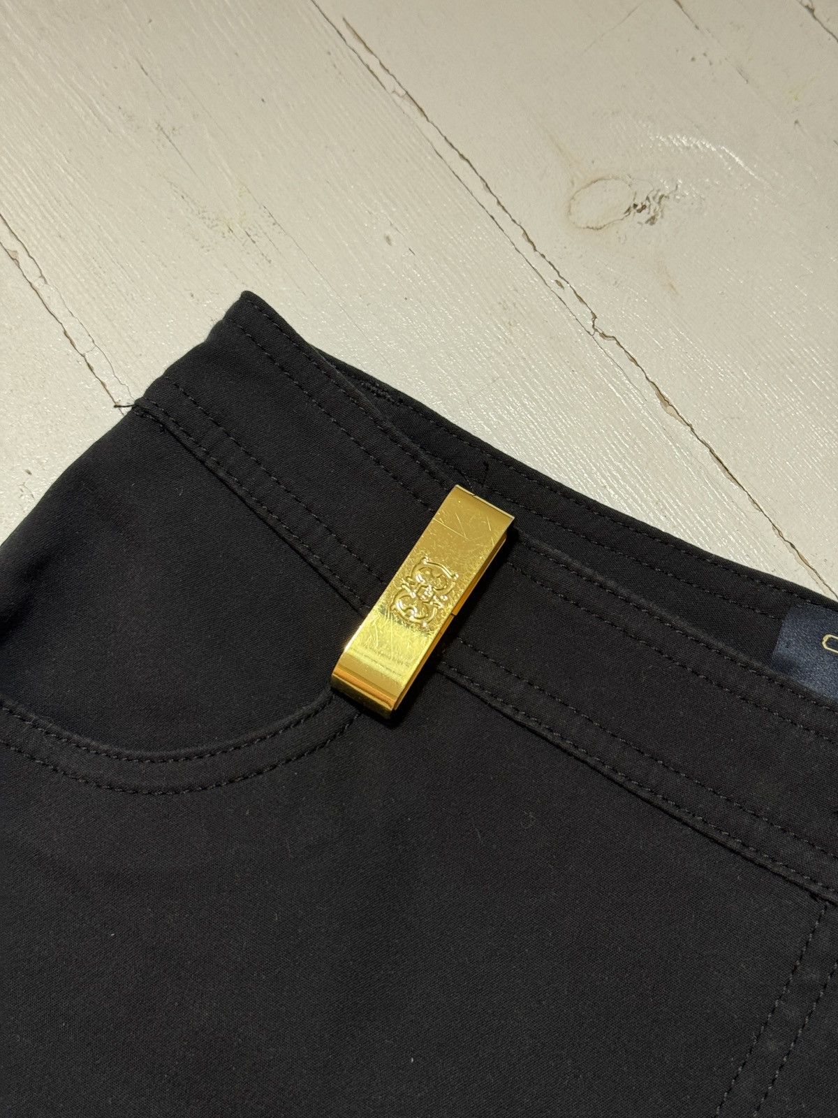 Cavalli Class VINTAGE CLASS ROBERTO CAVALLI PANTS TROUSERS Size 32" / US 10 / IT 46 - 6 Thumbnail