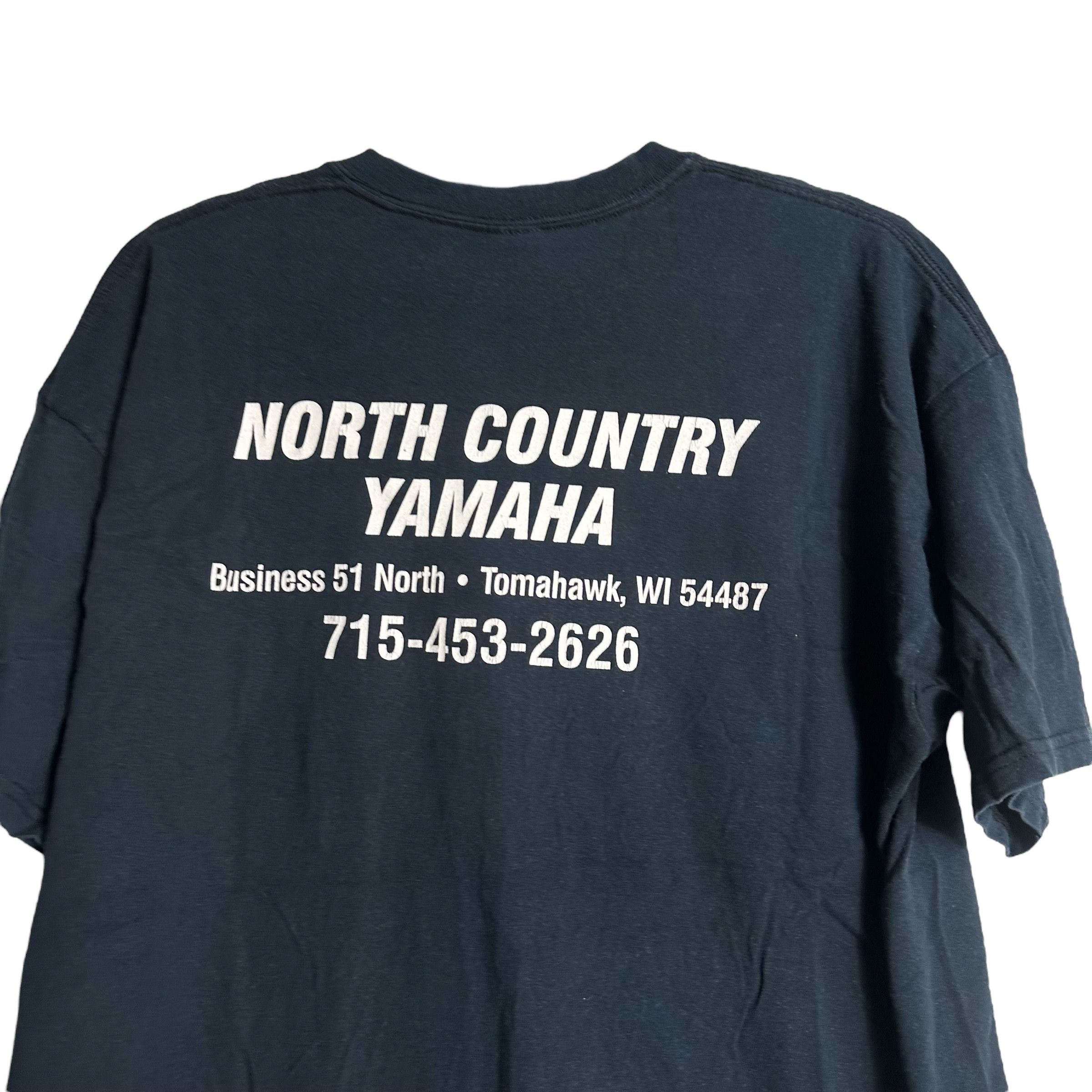 Yamaha 🔥RARE🔥Vintage Y2K Yamaha Spell Out T-shirt Size US XL / EU 56 / 4 - 4 Thumbnail
