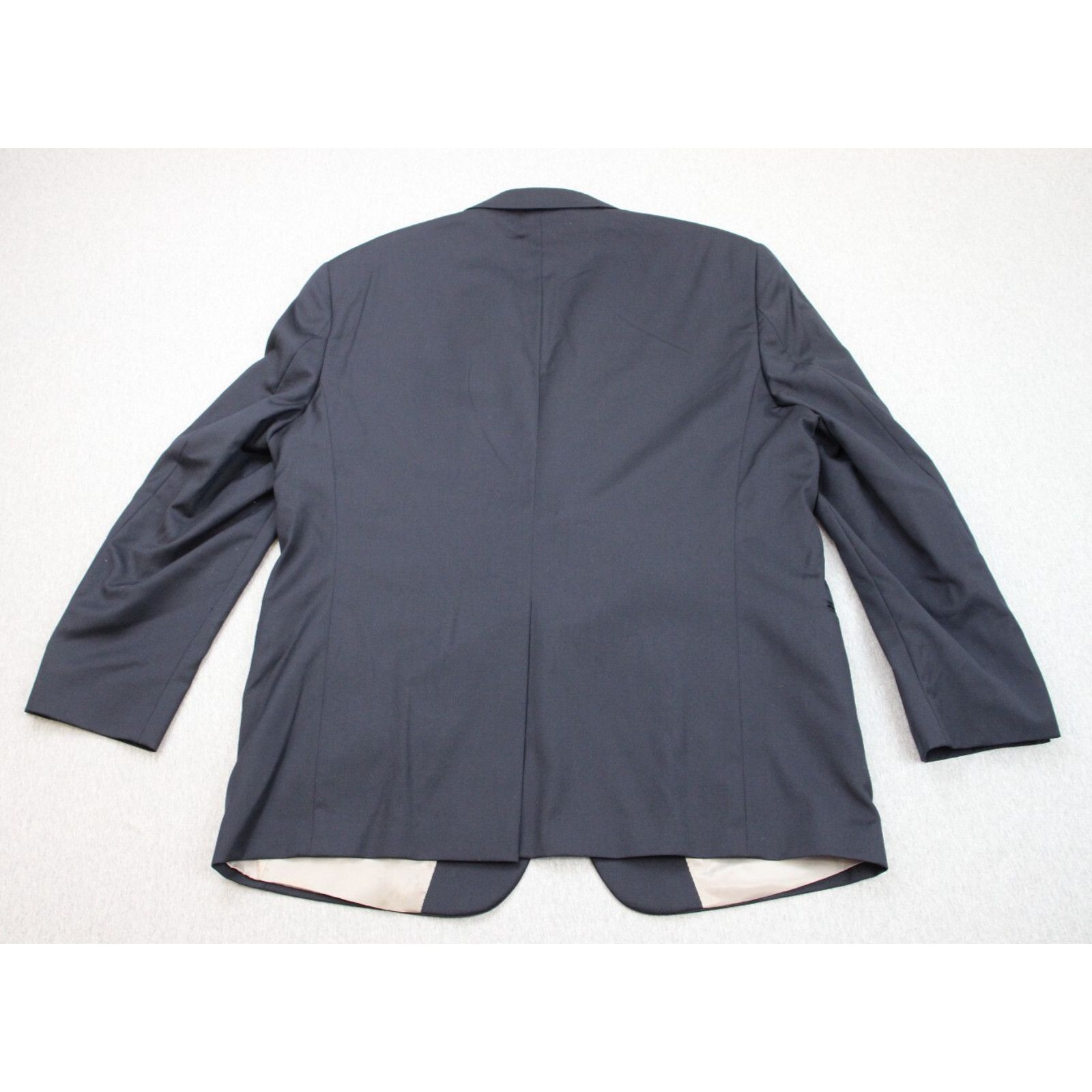Hart Schaffner Marx Hart Schaffner Marx Blazer Mens 44S Blue Lined 2 Button Size 44S - 2 Thumbnail
