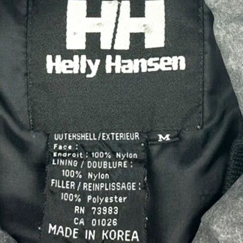 Helly Hansen VINTAGE Helly Hansen Jacket Parka Men Gray Medium Full Zip Snap Nylon Insulated Regular Size US M / EU 48-50 / 2 - 3 Thumbnail