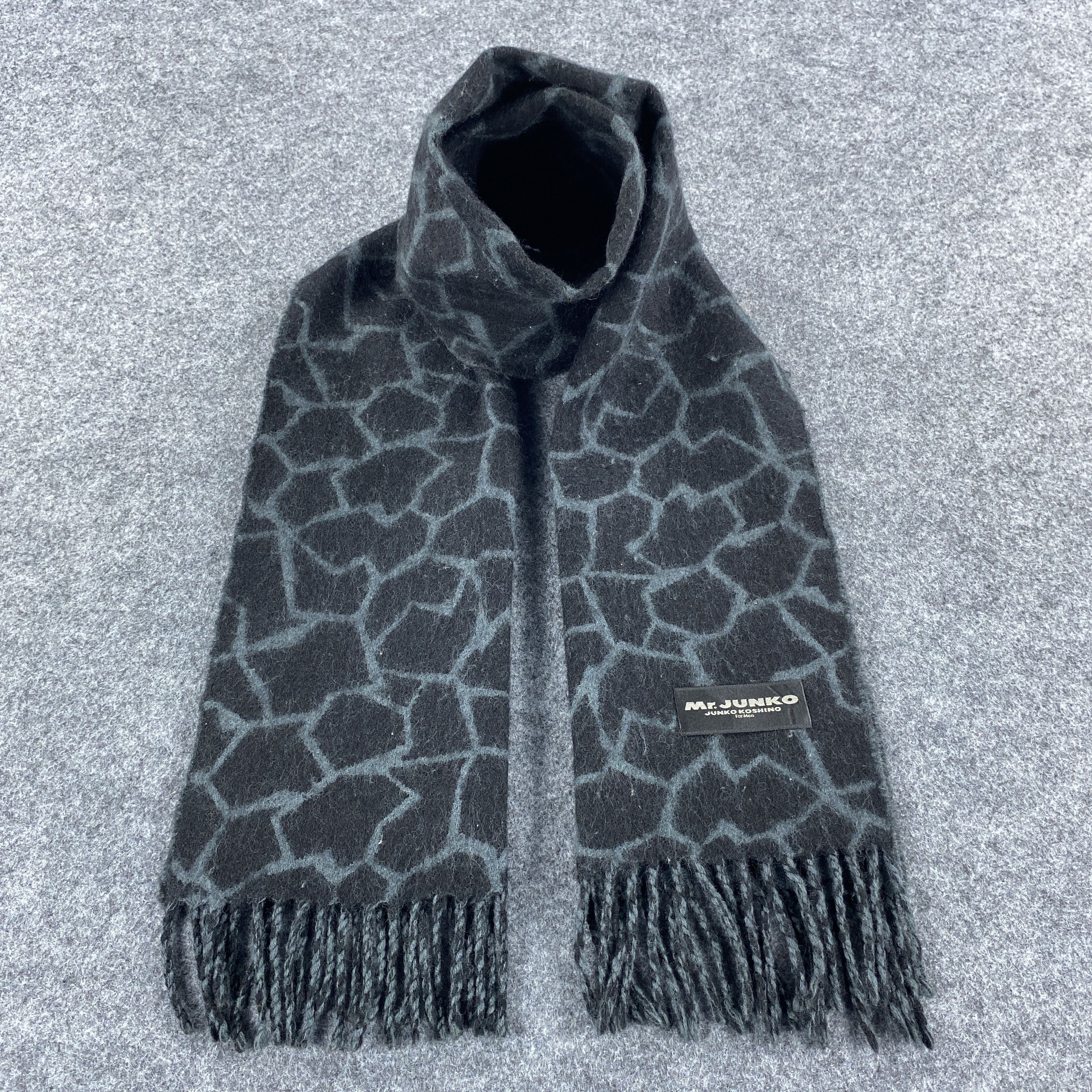 Mr. Junko × Vintage Mr. Junko Scarf # Muffler # Neckwear # D440 Size ONE SIZE - 1 Thumbnail