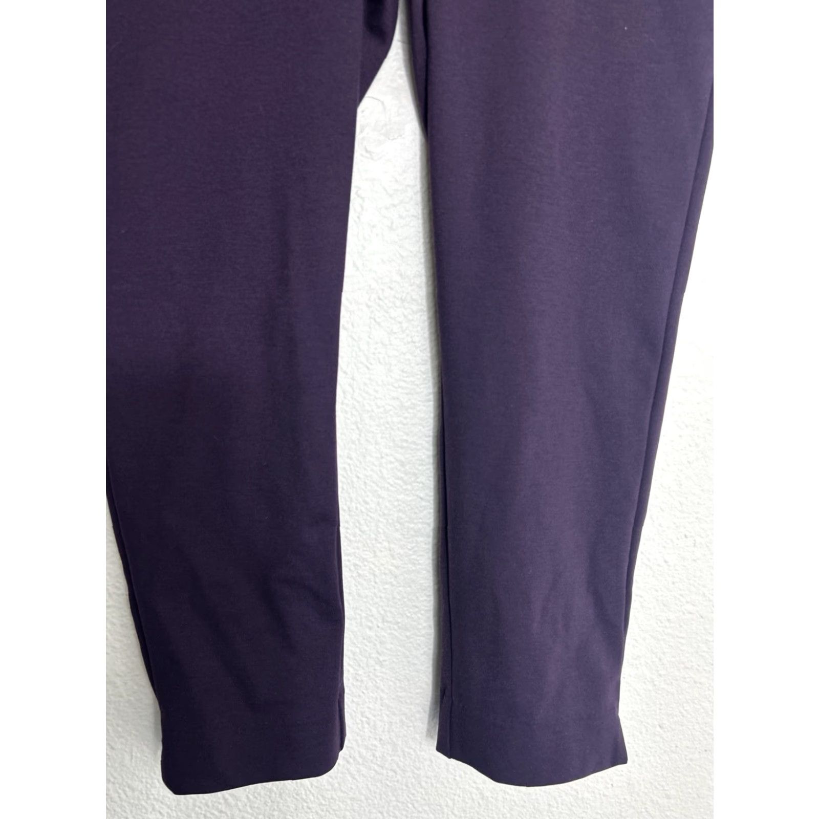 Gap Gap Pants Womens 14 Regular Burgundy Ponte Polyester Slim City Dress Pants Mens? Size 36" / US 14 / IT 50 - 2 Thumbnail