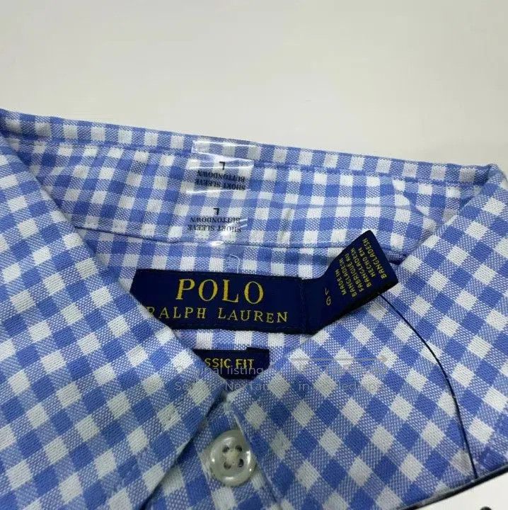 Polo Ralph Lauren Polo Ralph Lauren Blue Check Short. Size US L / EU 52-54 / 3 - 4 Thumbnail