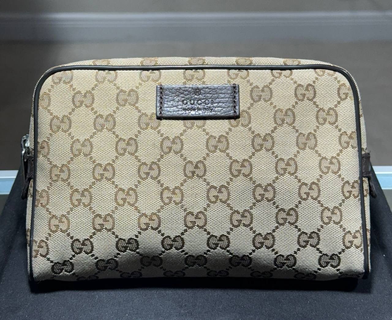 Gucci Gucci Belt Bag Fanny Pack GG Waist Brown Beige Canvas Clutch Size ONE SIZE - 1 Thumbnail
