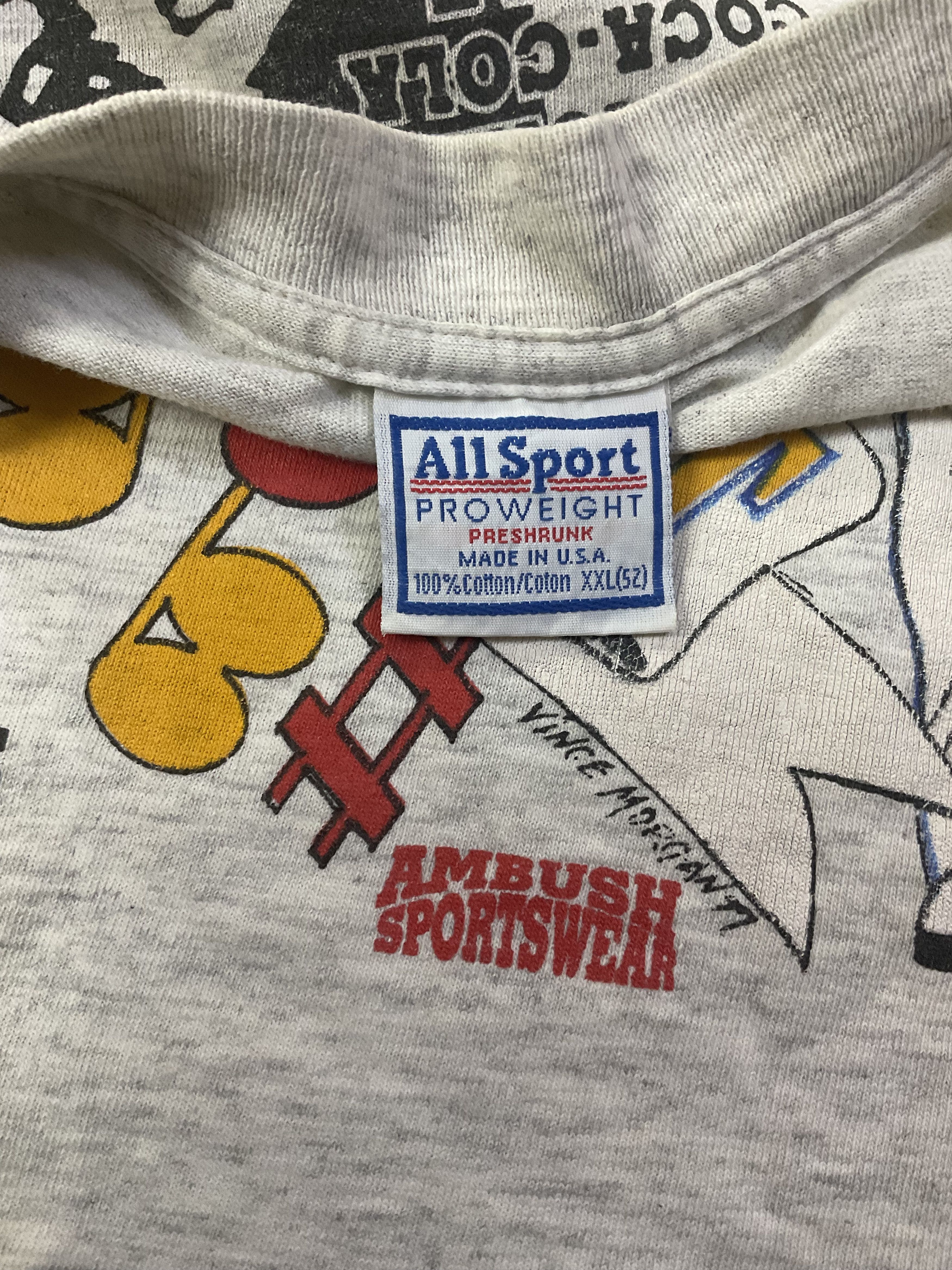 NFL Vintage 1997 Coca Cola St Tigers vs A&T Aggies T-Shirt Size US XXL / EU 58 / 5 - 5 Thumbnail