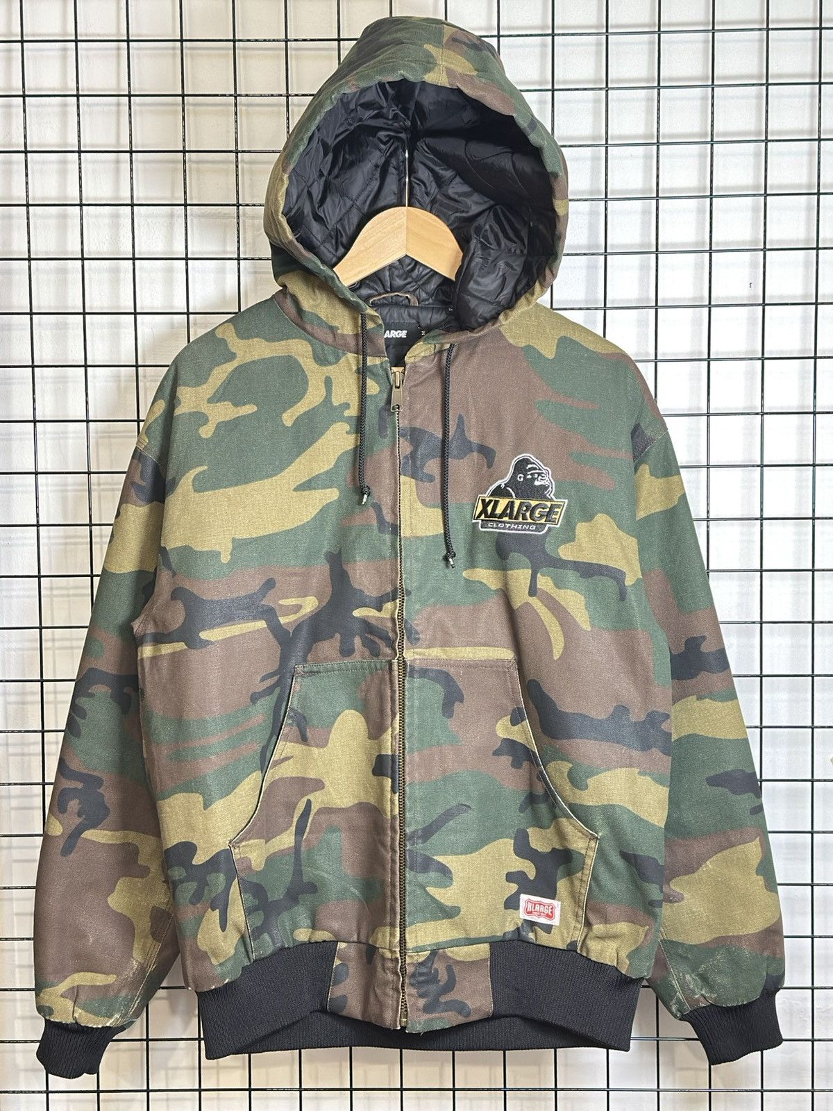 X-LARGE camouflage pattern active jacket from the brand XLarge. Size US M / EU 48-50 / 2 - 2 Thumbnail