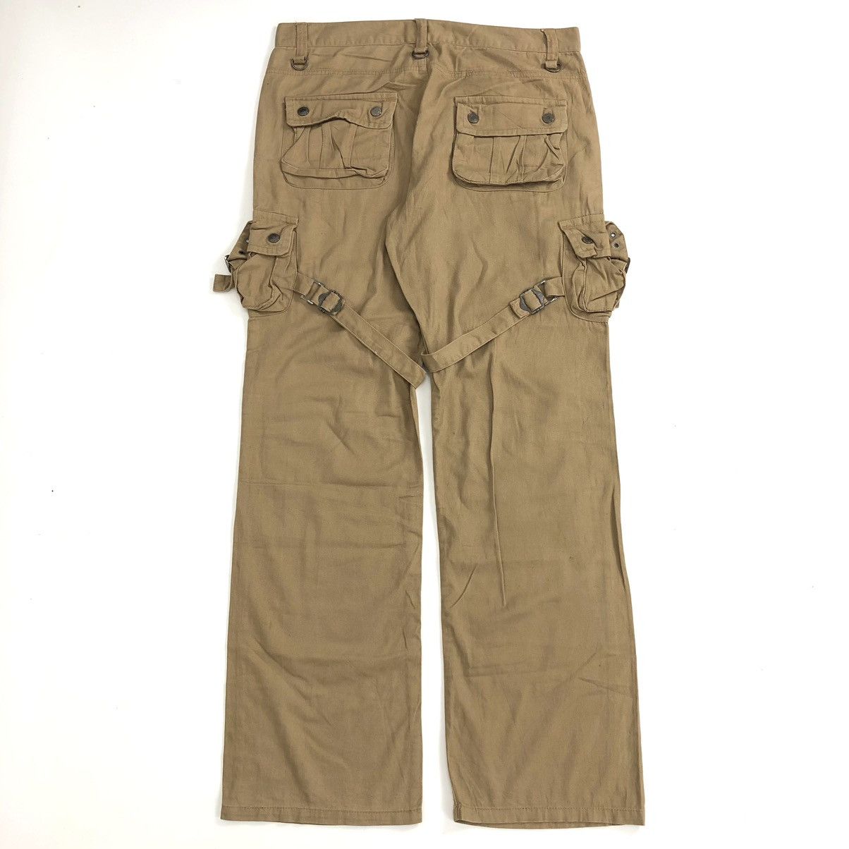 If Six Was Nine × LOWBOX × Seditionaries Y2K Lowbox Bondage Multipocket Cargo Pants Size US 30 / EU 46 - 17 Thumbnail