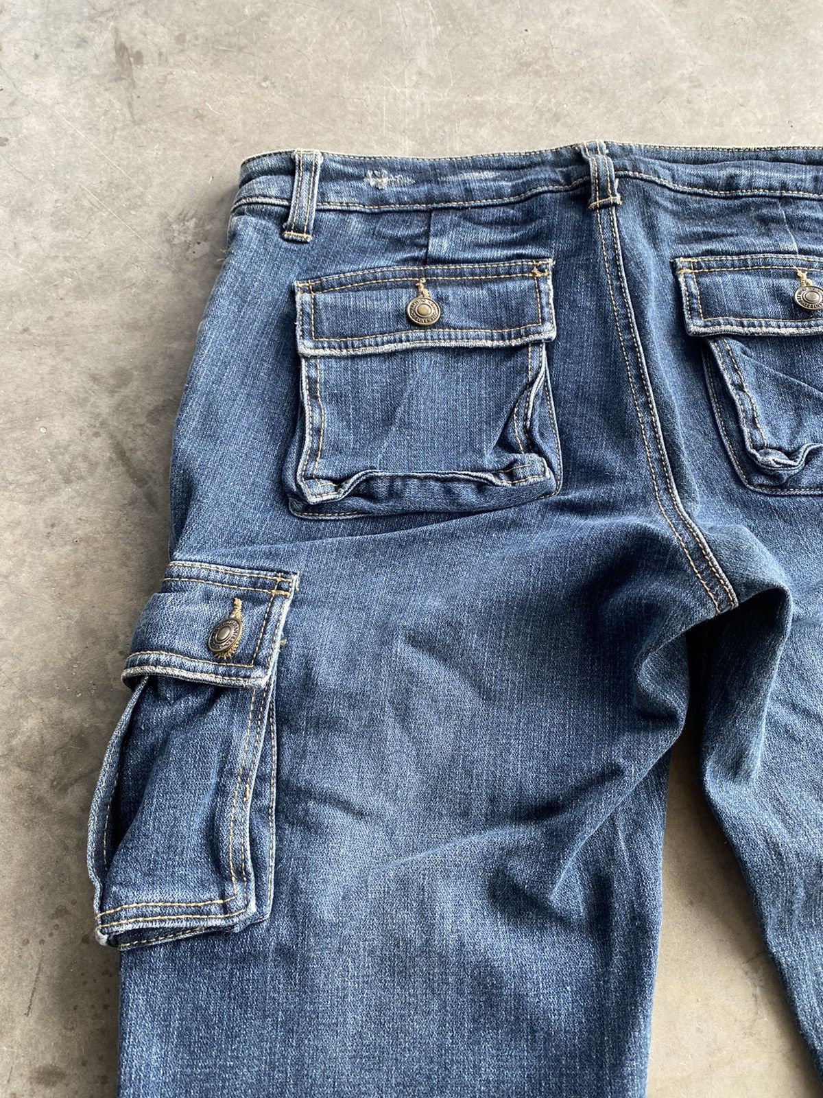 Hysteric Glamour × If Six Was Nine × Tornado Mart Flare Jeans Japanese Mer-Lassette Cargo 3D Pocket Size US 30 / EU 46 - 7 Thumbnail