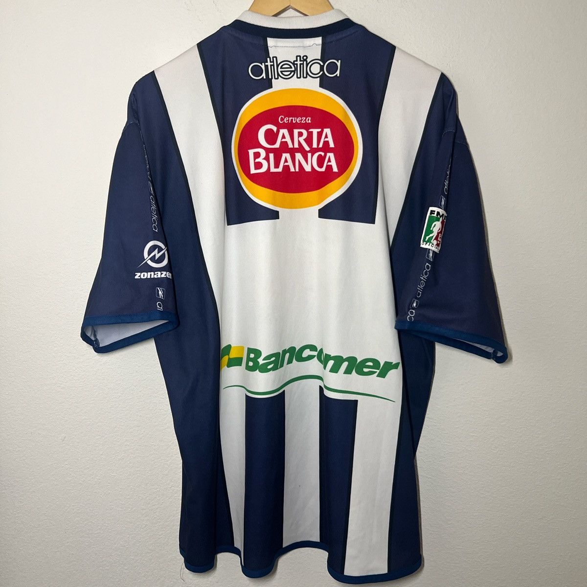 Atletica Monterrey 2000-2001 Home Jersey | Vintage Soccer Size US XL / EU 56 / 4 - 3 Thumbnail