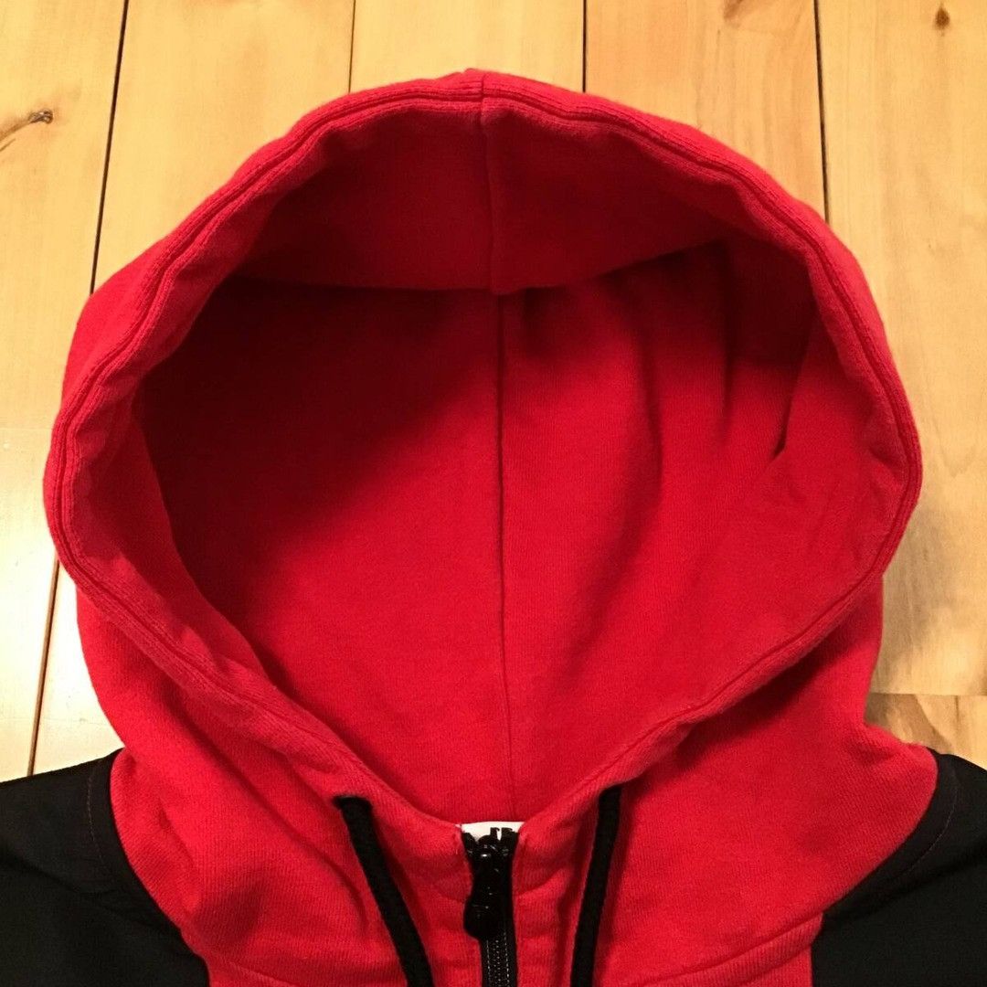 Bape BAPE logo half zip pullover hoodie a bathing ape Size US M / EU 48-50 / 2 - 6 Thumbnail