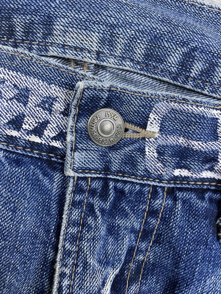 PPFM Vintage PPFM Curve Distressed Denim Pants Size US 32 / EU 48 - 12 Thumbnail
