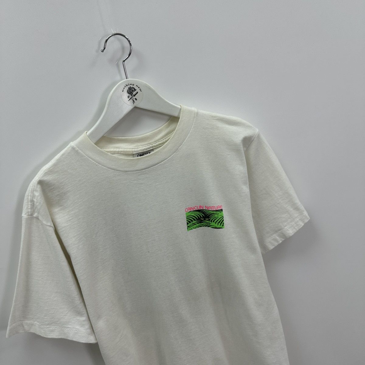 Vintage Vintage 90s Cancun Nature Roller Frog Jungle out there tee Size US L / EU 52-54 / 3 - 6 Thumbnail