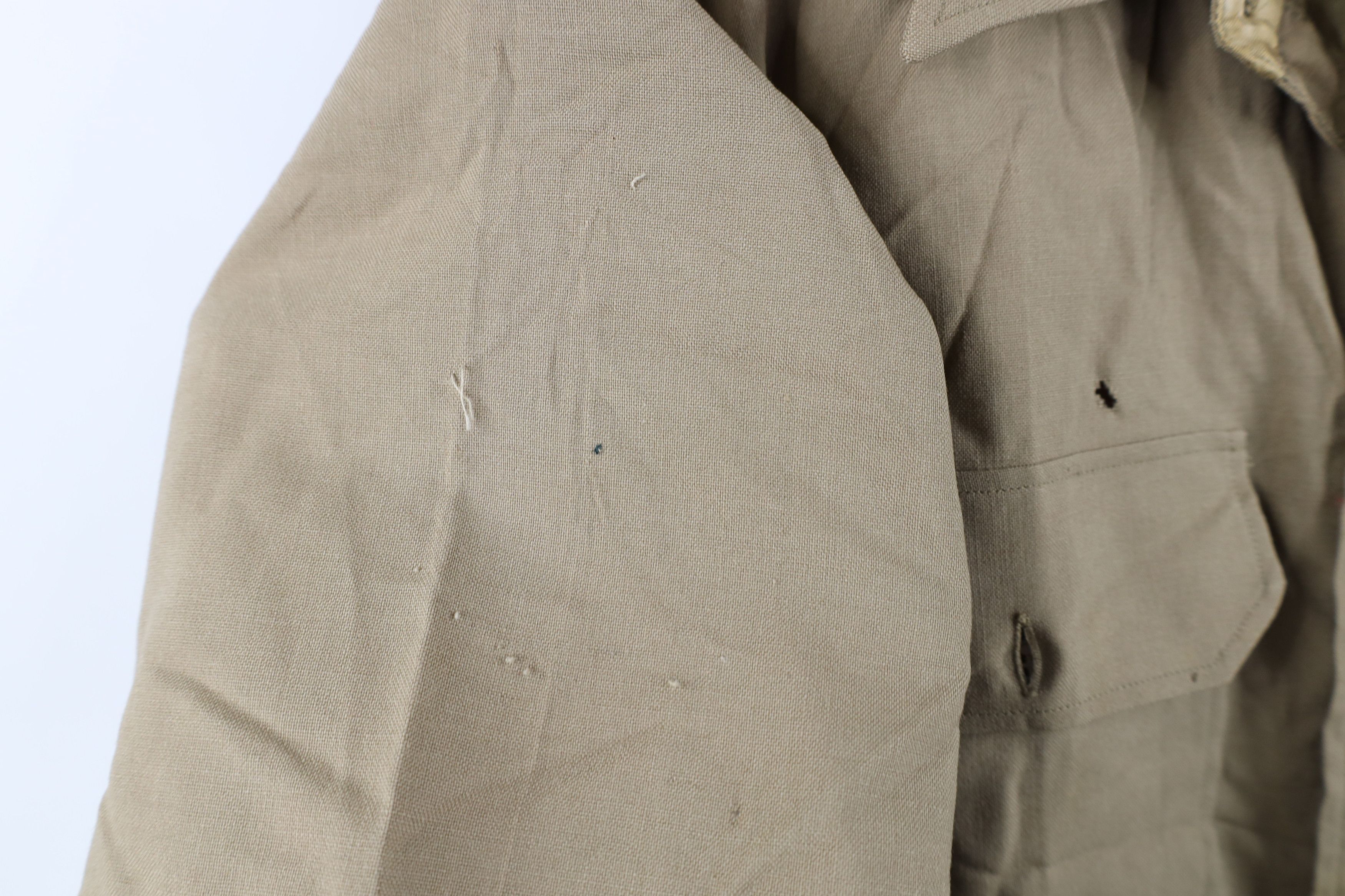 Vintage Vintage 40s World War II Military Field Button Shirt Size US M / EU 48-50 / 2 - 9 Thumbnail