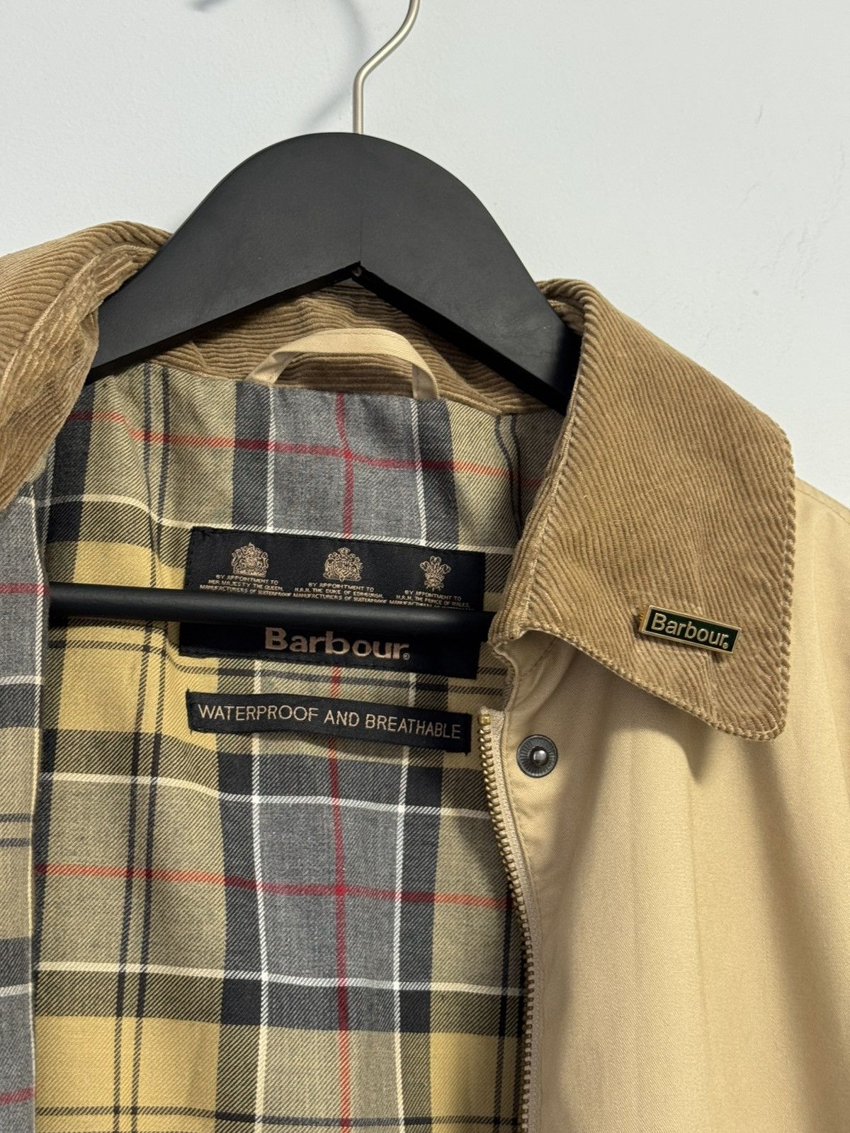 Barbour Barbour Waterproof Jacket Coat Breathable Check Vintage Size M / US 6-8 / IT 42-44 - 19 Thumbnail