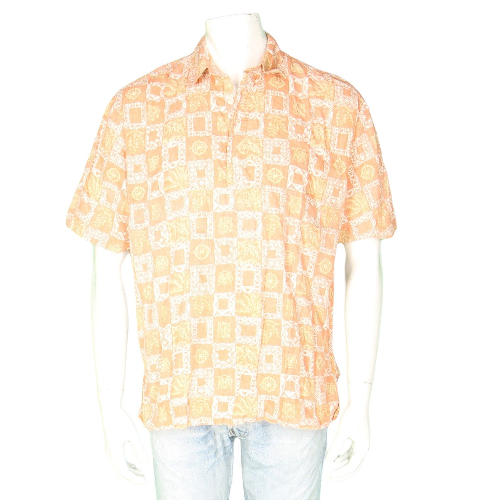 Other Cooke Street Reverse Print Pullover Hawaiian Aloha Shirt L Size US L / EU 52-54 / 3 - 2 Thumbnail