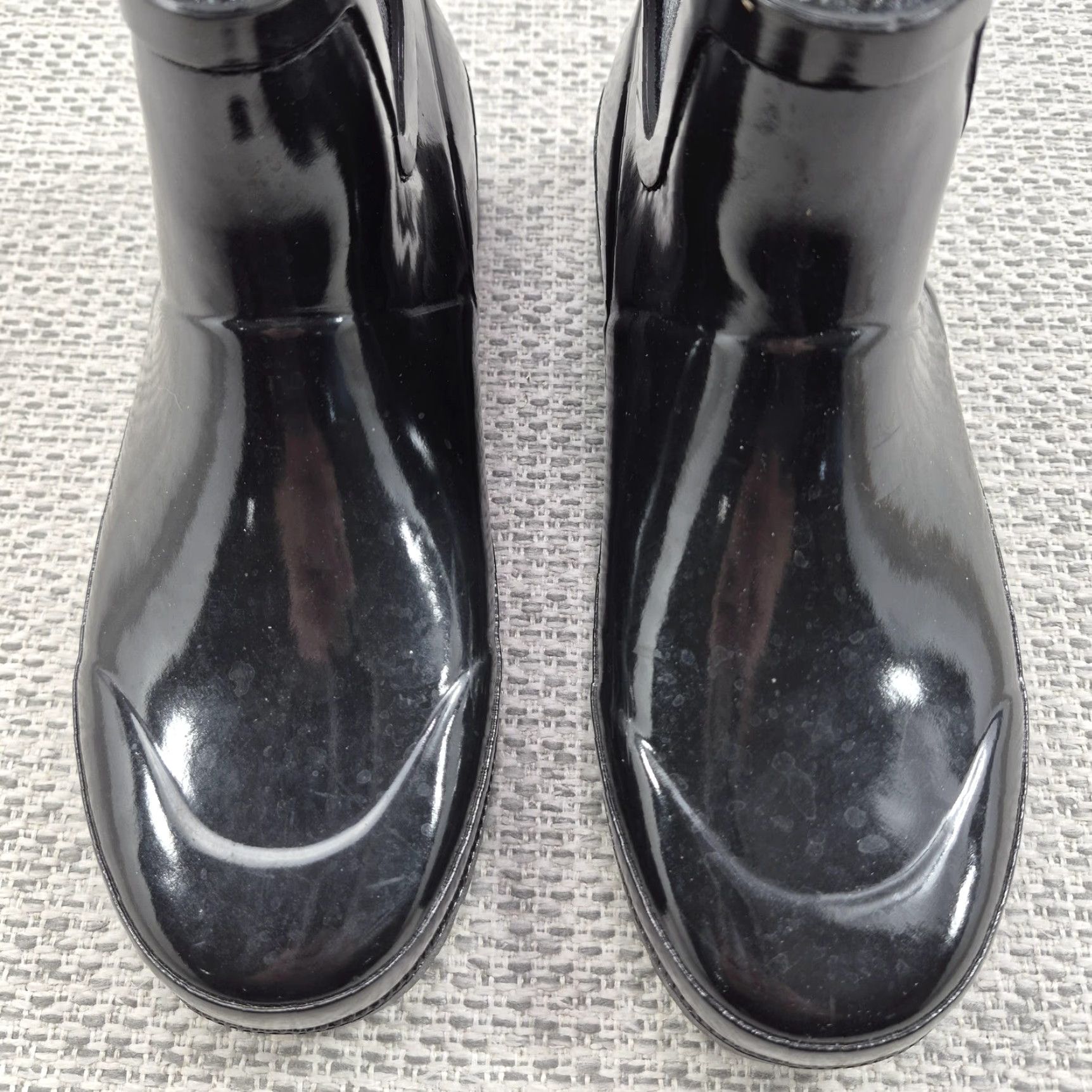 Tretorn Tretorn Rain Boots Womens Size 7 Black Ankle Rubber Waterproof Slip Resistant Size US 7 / IT 37 - 4 Thumbnail