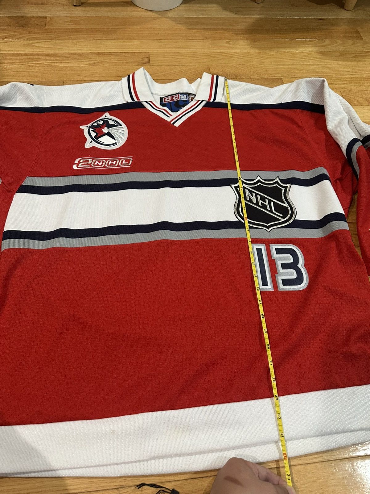 Ccm Mats Sundin 2000 NHL All Star Game Jersey CCM Maple Leafs XL Size US XL / EU 56 / 4 - 9 Thumbnail