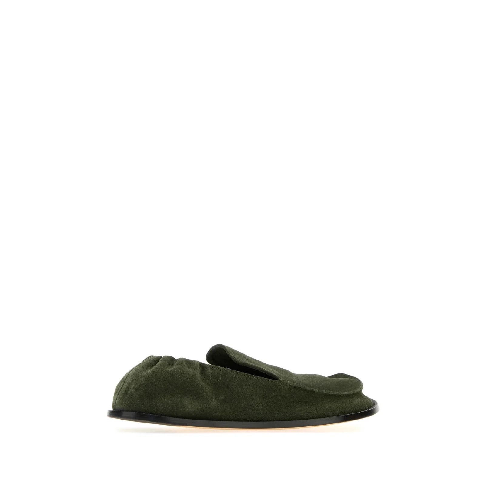 Loewe LOEWE Flex Olive Green Suede Loafers New & Authentic (Men's Size US 12 / EU 45 - 3 Thumbnail
