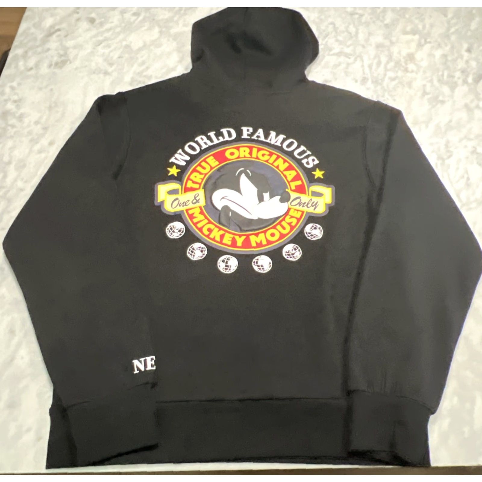 Disney Disney X NEFF Hoodie Sweatshirt Men M Embroidery Graphic Mickey Mouse Black NWT Size US M / EU 48-50 / 2 - 6 Thumbnail