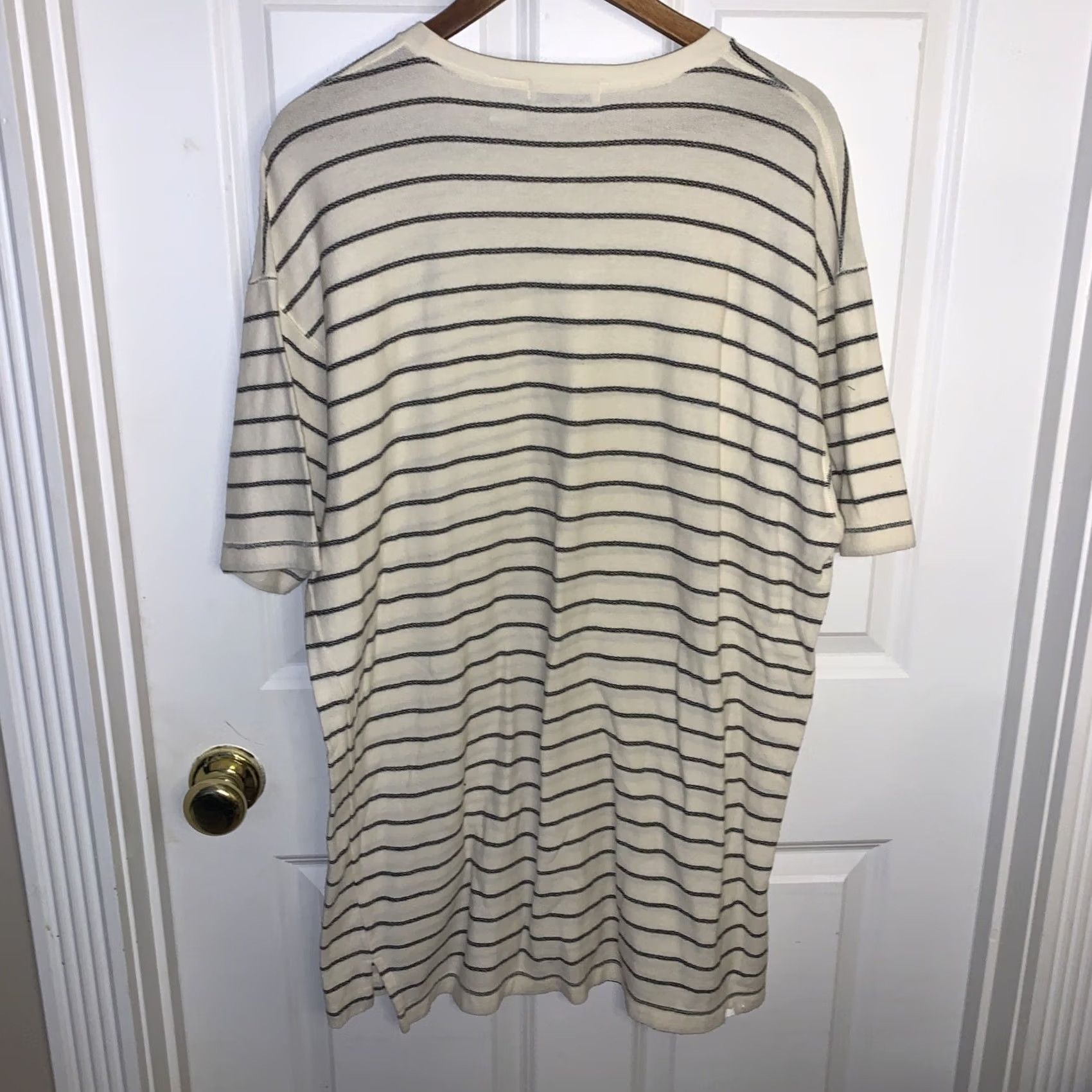 Liz Claiborne CLAIBORNE Shirt Mens Striped Short Sleeve 100% Cotton XL Multicolor Button-Up Size US 36 / EU 52 - 4 Thumbnail