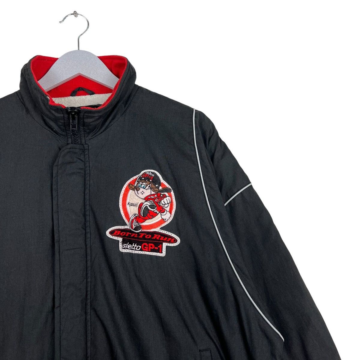All Sport 🔥 VINTAGE BEN JOHNSON BORN TO RUN BOMBER JACKET Size US M / EU 48-50 / 2 - 8 Thumbnail