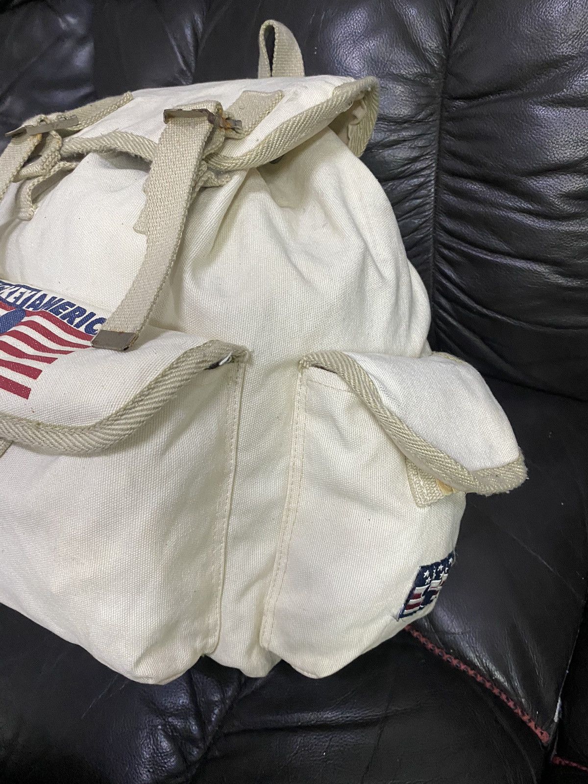 Mickey Mouse × Vintage Vintage Mickey Mouse America 90’s Disney Backpack Size ONE SIZE - 3 Thumbnail
