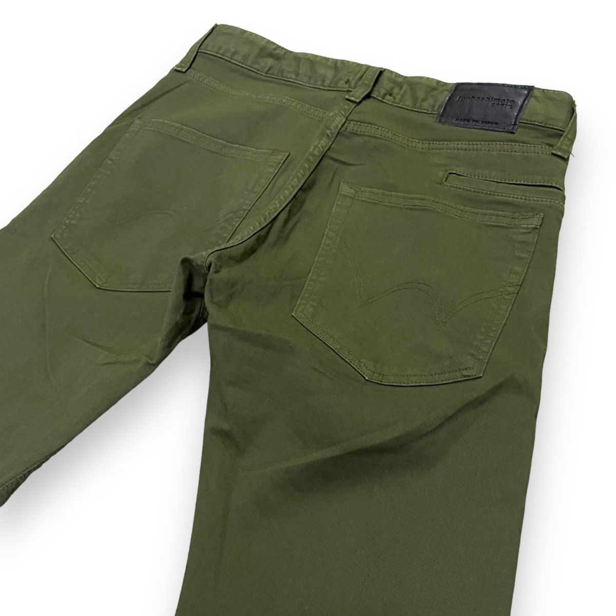 Edwin × junhashimoto 🇯🇵 EDWIN X JUNHASHIMOTO BANANA CUT J CURVE STRETCHTABLE PANTS Size US 29 - 7 Thumbnail