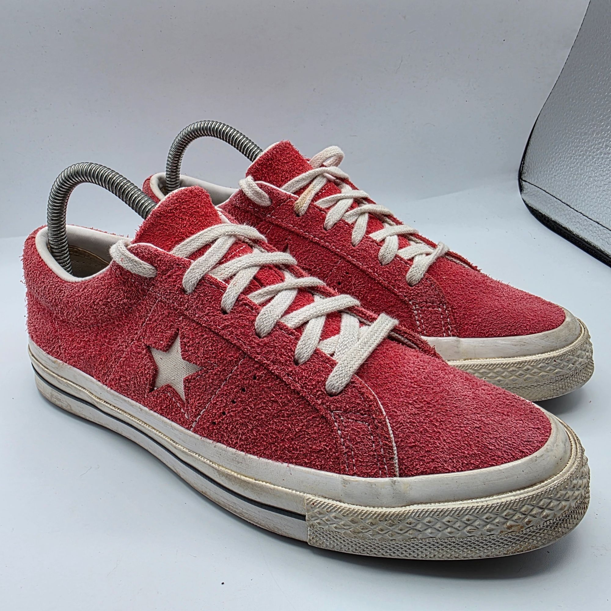 Converse Converse One Star Ox Womens 7.5 Red Shoes Low Top Casual Wal Size US 7.5 / IT 37.5 - 1 Thumbnail