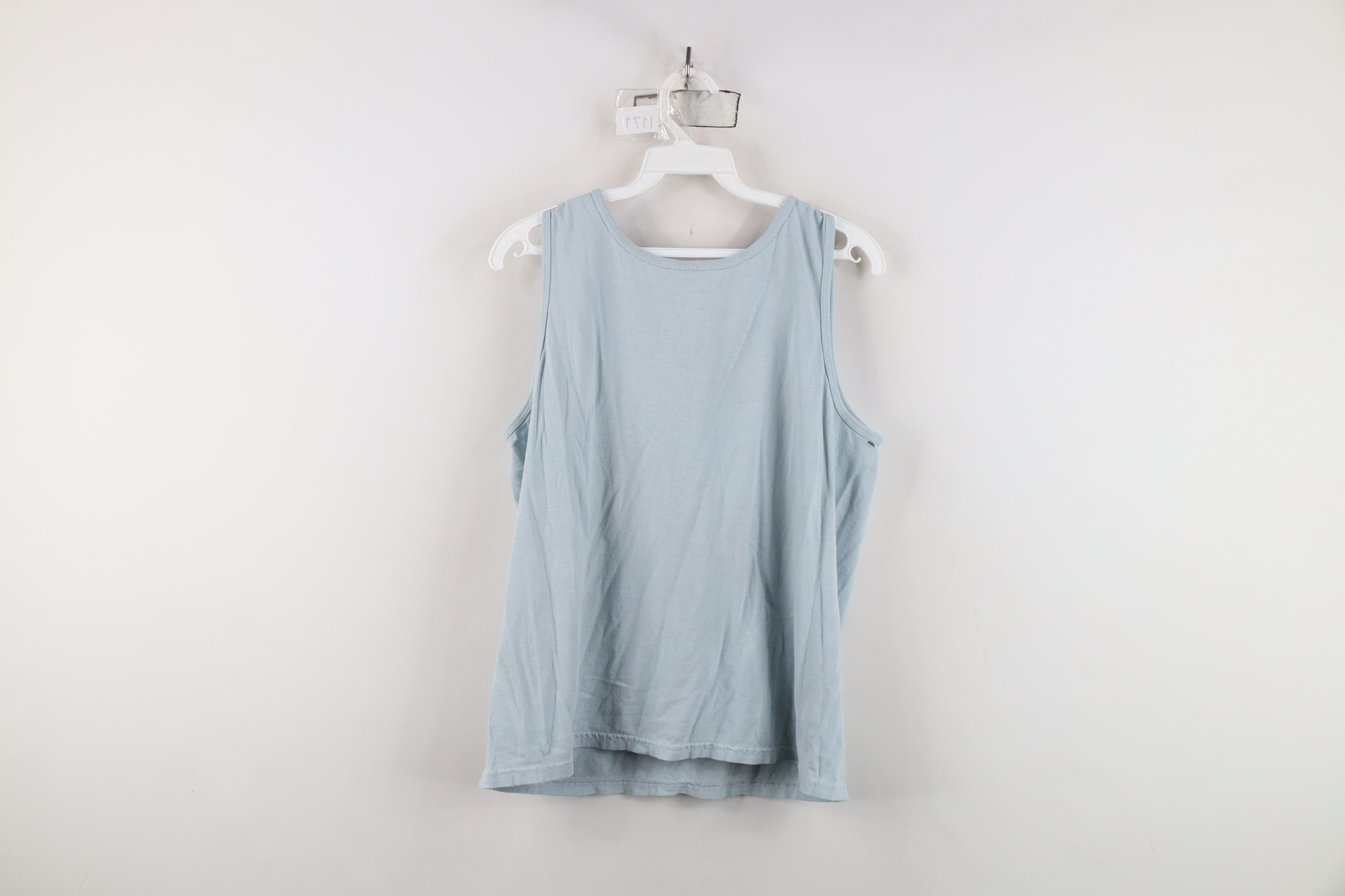 Columbia Vintage 90s Columbia Spell Out Flower Tank Top T-Shirt Size L / US 10 / IT 46 - 8 Thumbnail