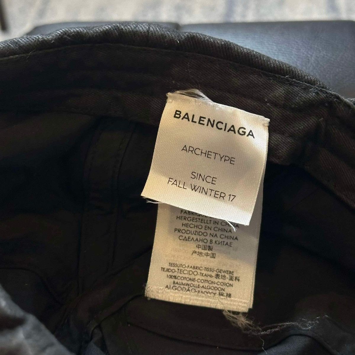 Balenciaga BALENCIAGA WAVE CAP Size ONE SIZE - 6 Thumbnail