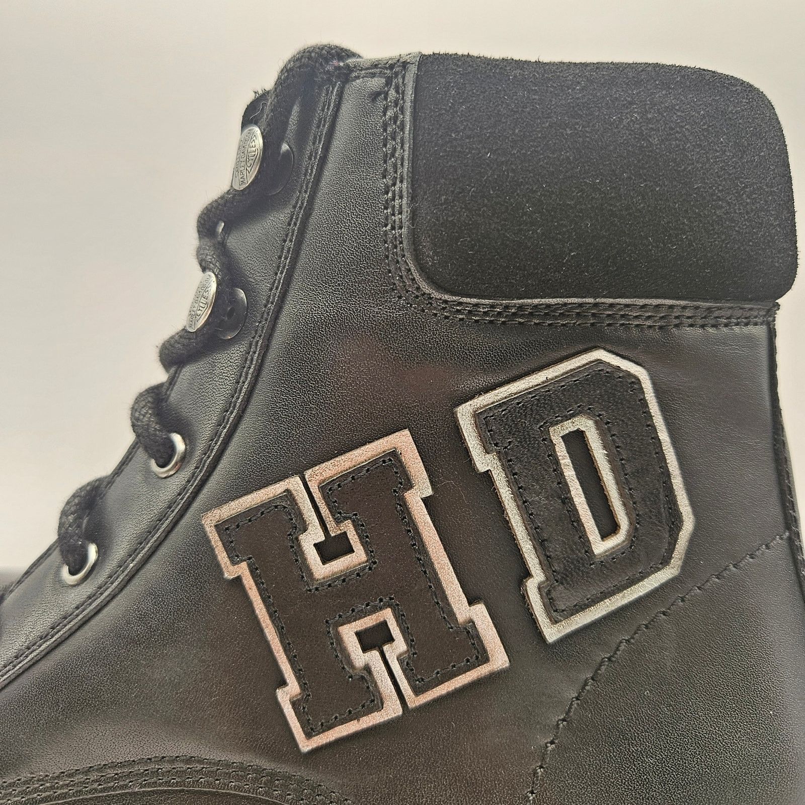 Harley Davidson HARLEY DAVIDSON WOMEN'S 9 TRESSLER 120TH BLACK MOTORCYCLE Size US 9 / IT 39 - 3 Thumbnail