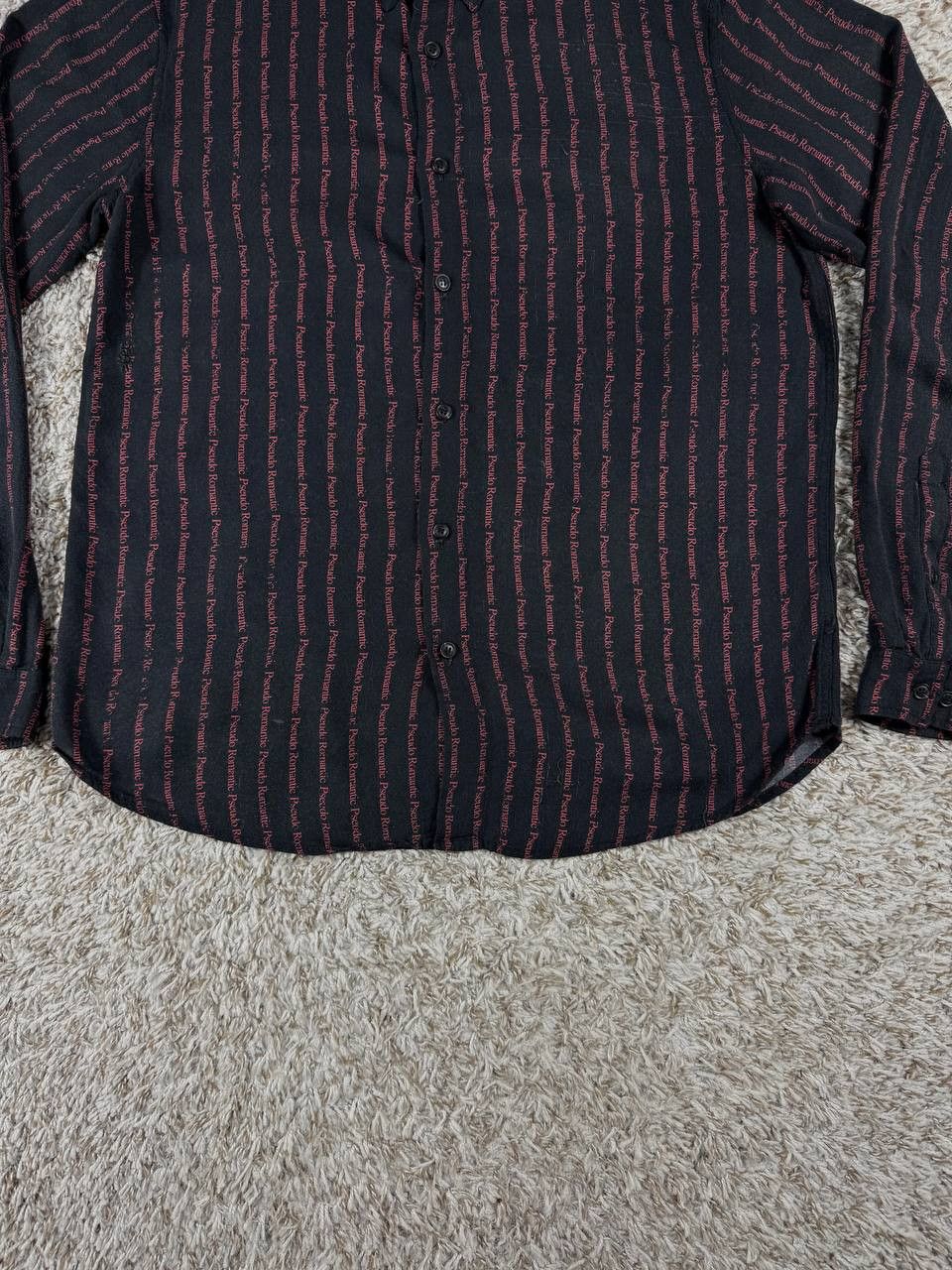 Ksubi Ksubi Button Up All Over Logo Striped Short Sleeve Shirt Size US S / EU 44-46 / 1 - 3 Thumbnail