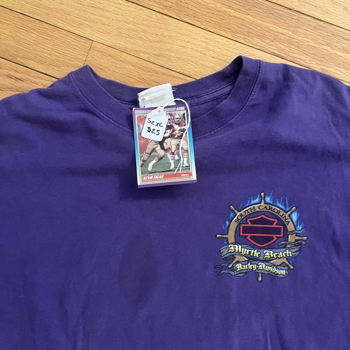 Harley Davidson × Vintage VTG Harley Davidson Crusin the Coast Size US XL / EU 56 / 4 - 2 Thumbnail