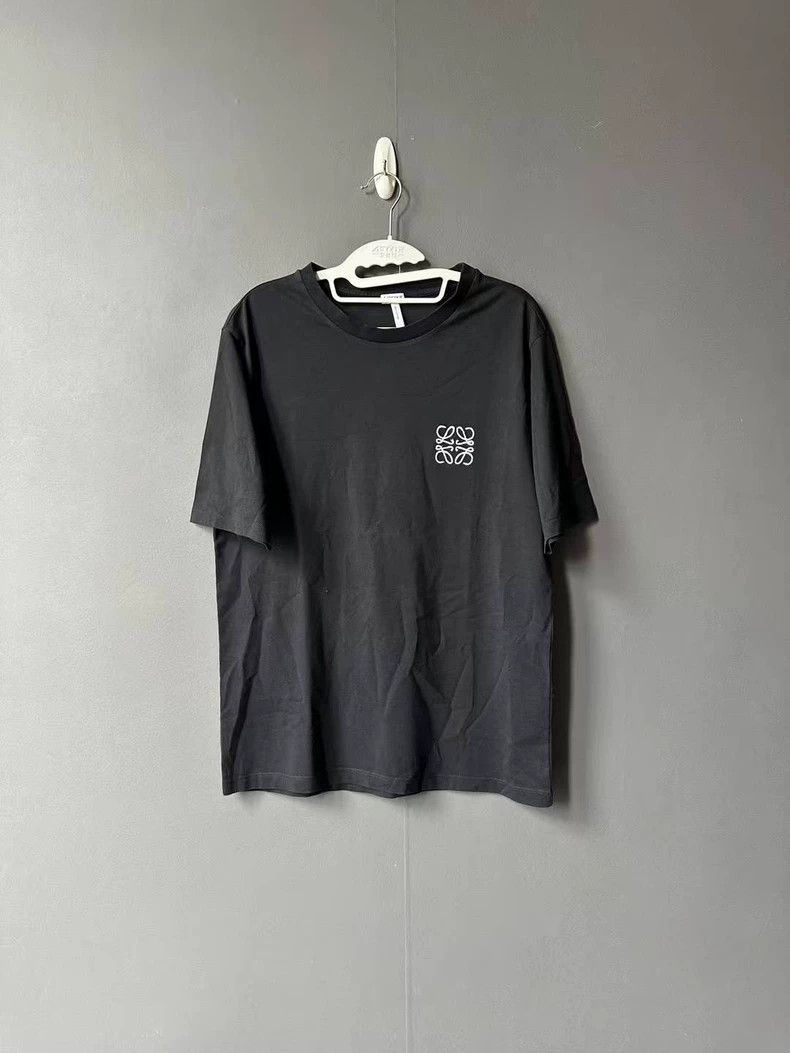 Loewe LOEWE Black embroidered logo short sleeves Size M / US 6-8 / IT 42-44 - 1 Thumbnail