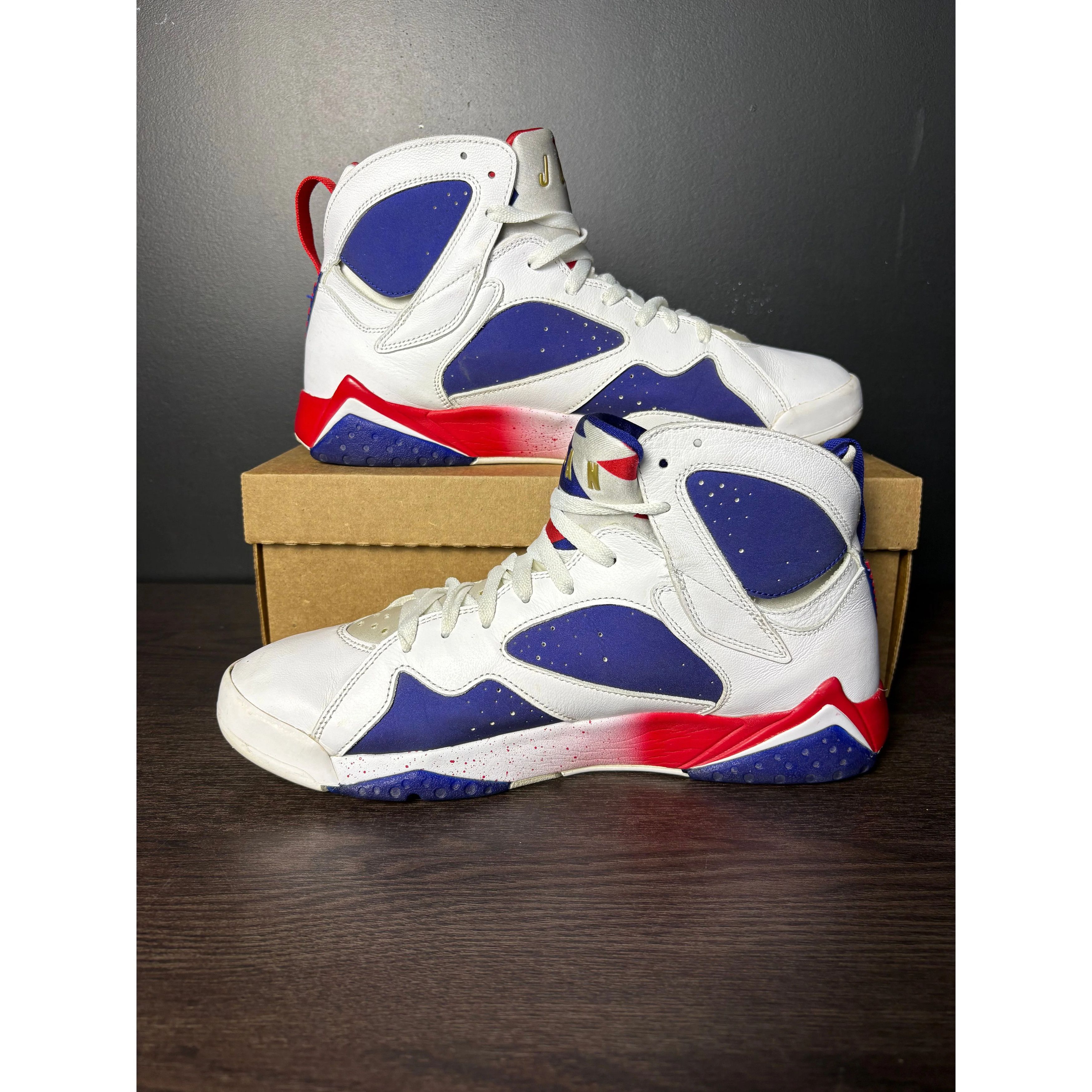 Jordan Brand Air Jordan 7 Retro "Tinker Alternate" **PRE-OWNED** REP. BOX - Size 12 Size US 12 / EU 45 - 2 Thumbnail