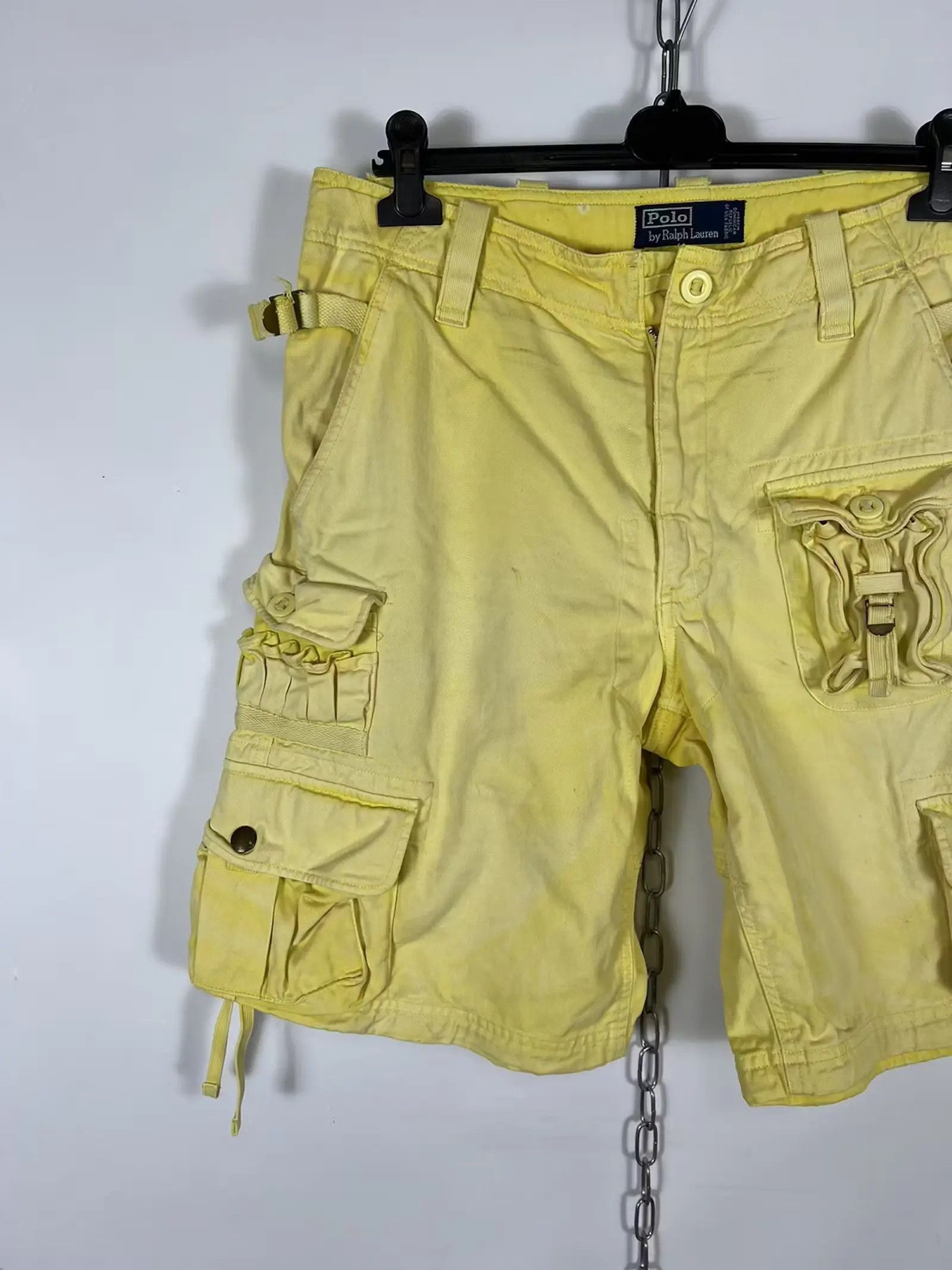 Polo Ralph Lauren × Vintage Vintage Polo Ralph Lauren cargo multi-pocket shorts Size US 32 / EU 48 - 3 Thumbnail