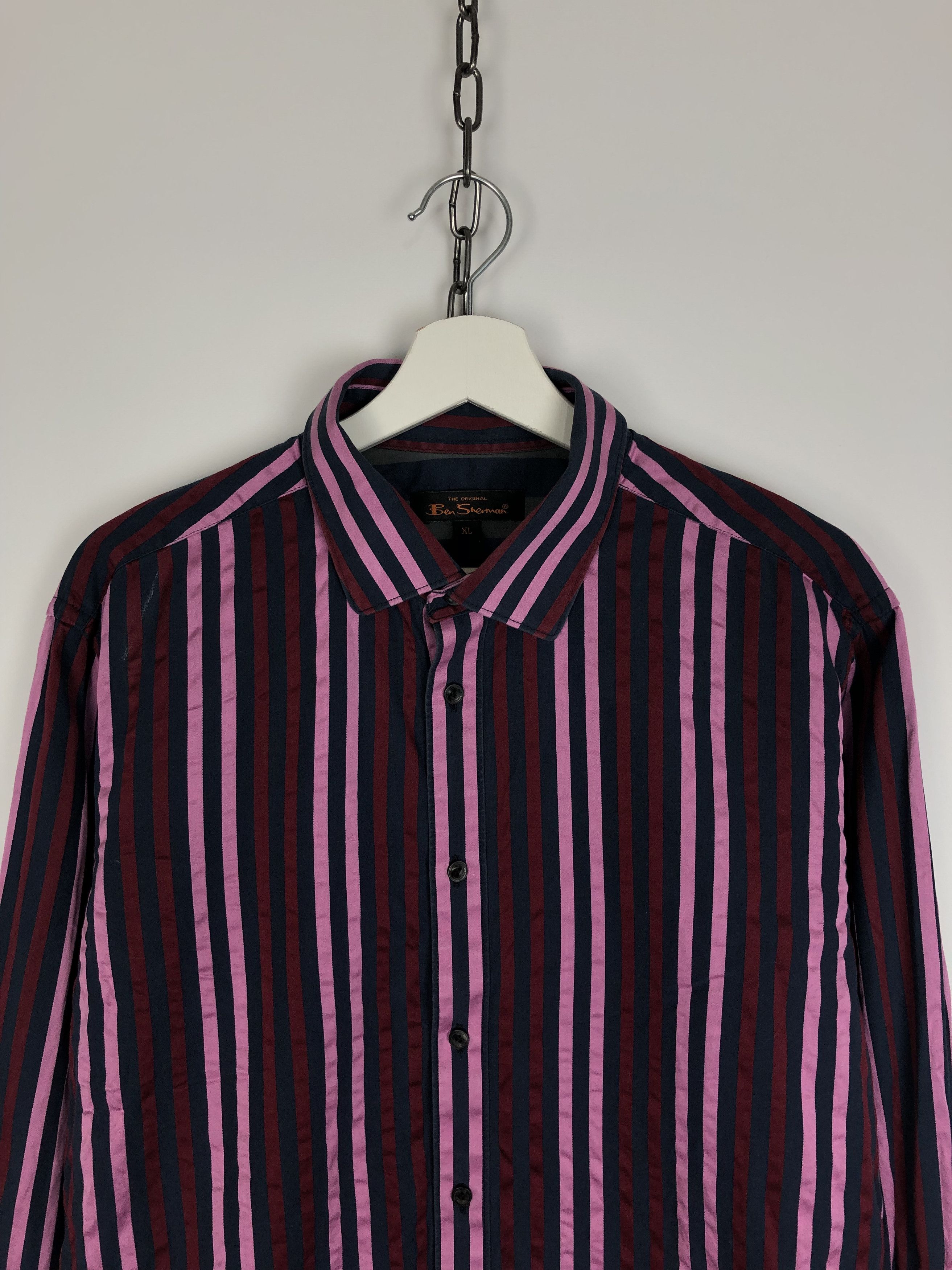Ben Sherman Ben Sherman Striped Retro Shirt size XL Size US XL / EU 56 / 4 - 2 Thumbnail