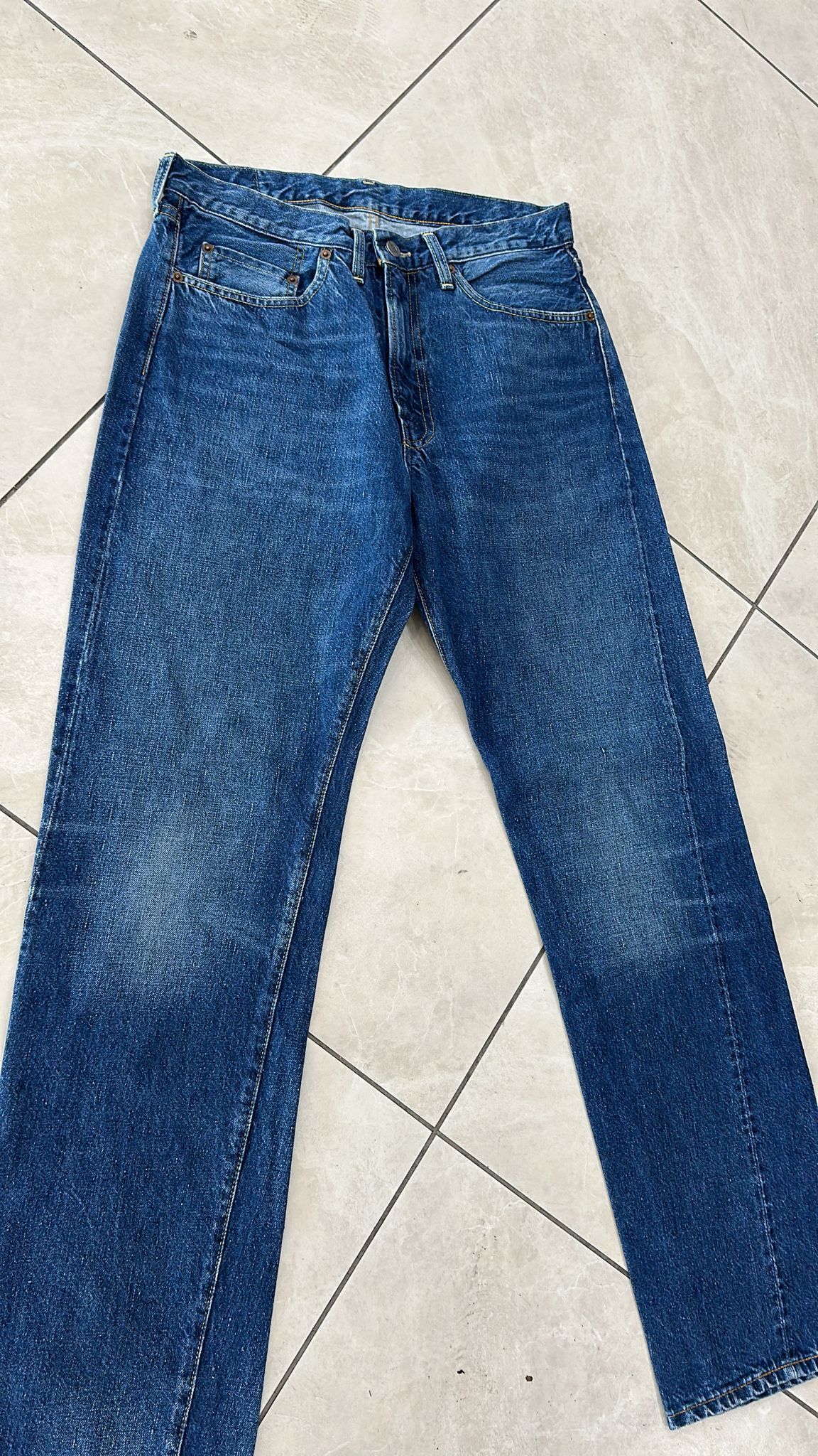 Levi's Vintage Clothing LVC Levi's Vintage Clothing 1954 501XX BigE Selvedge Jeans Size US 32 / EU 48 - 3 Thumbnail