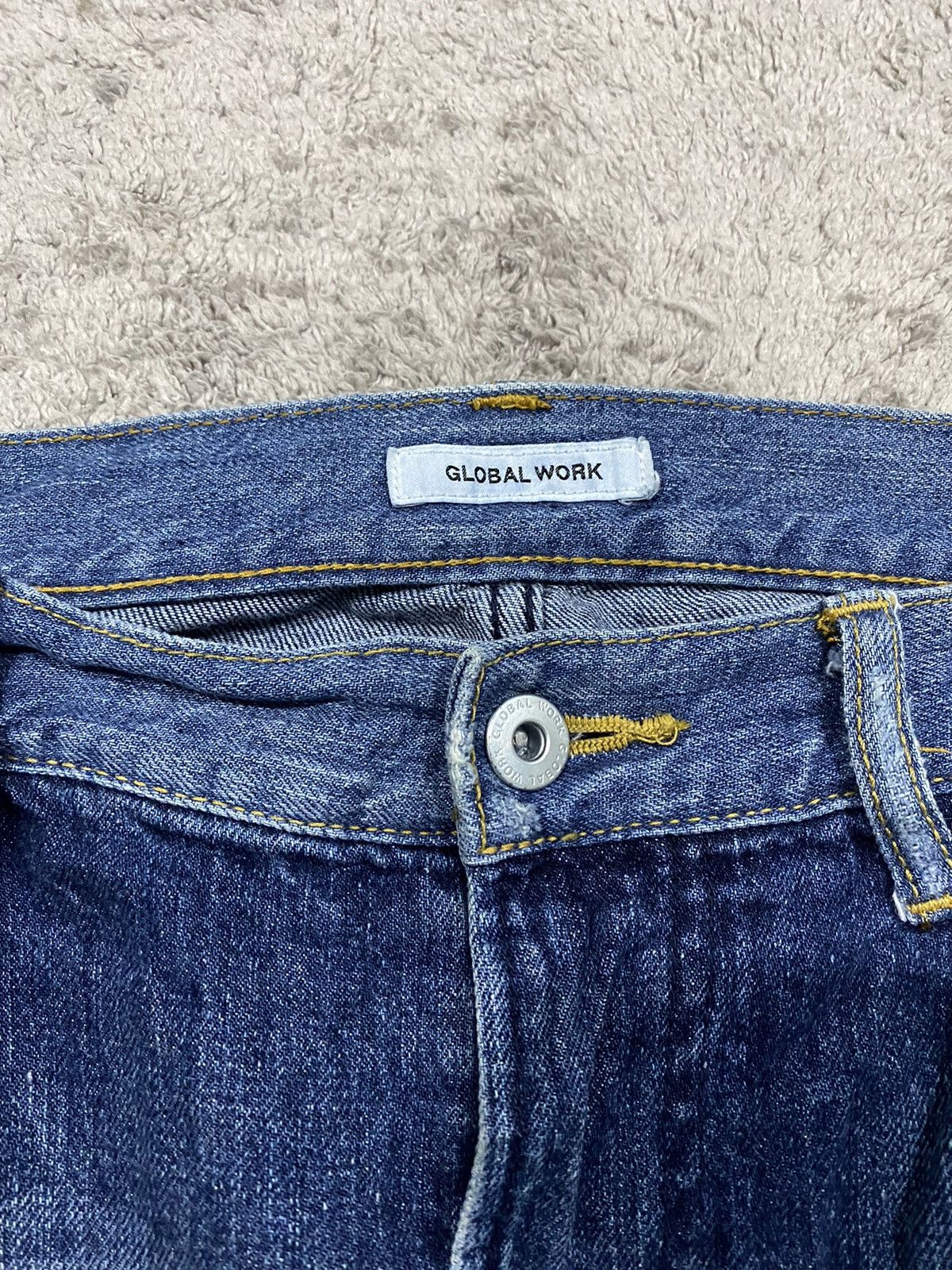 Kapital Global work Patchwork Distressed Style Size US 35 - 6 Thumbnail